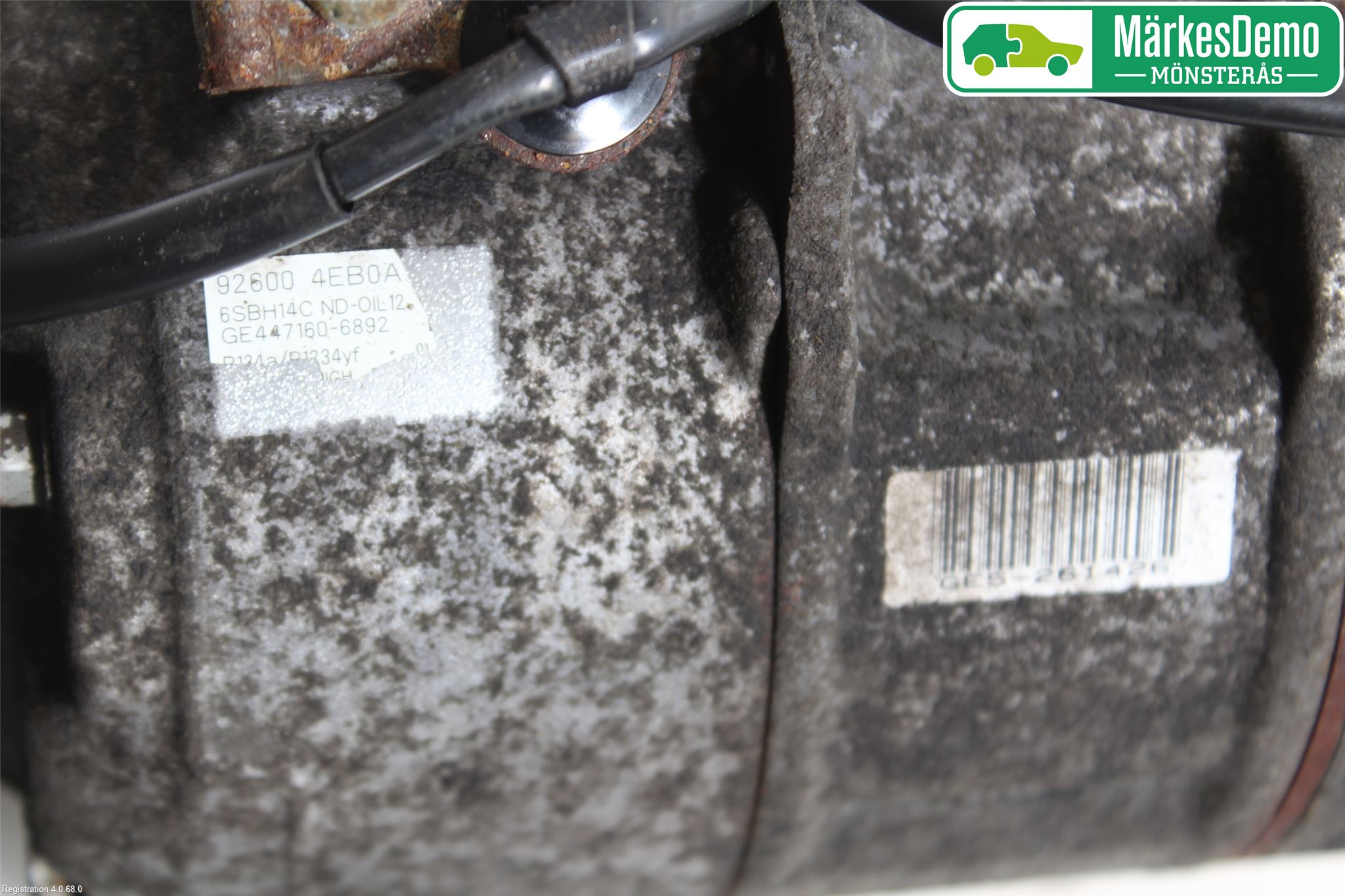 Nissan QASHQAI 14-17 Varme Ac Kompressor