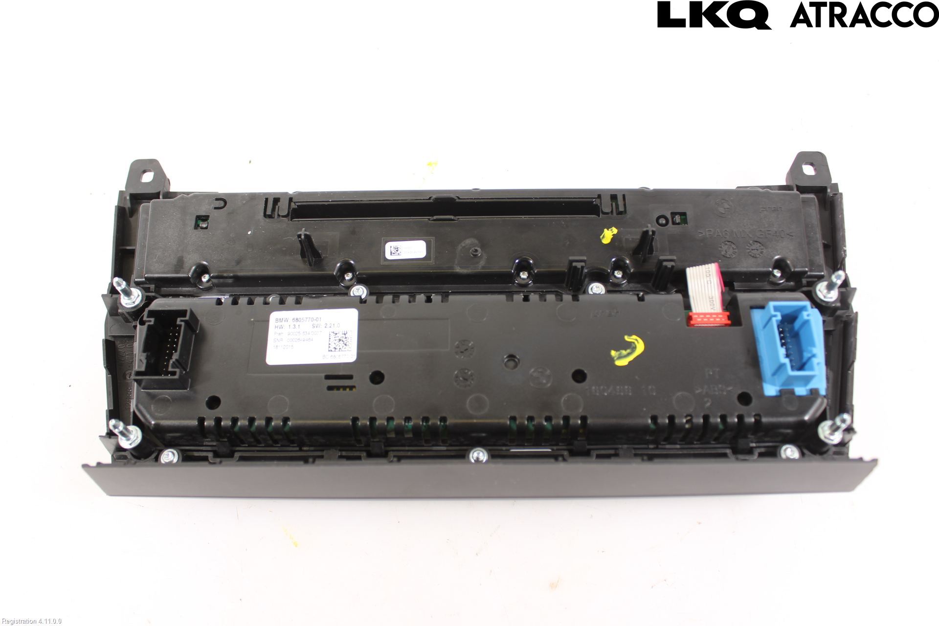 BMW 5 F10/F11/F18 09-17 Varme Ac Betjening-Display