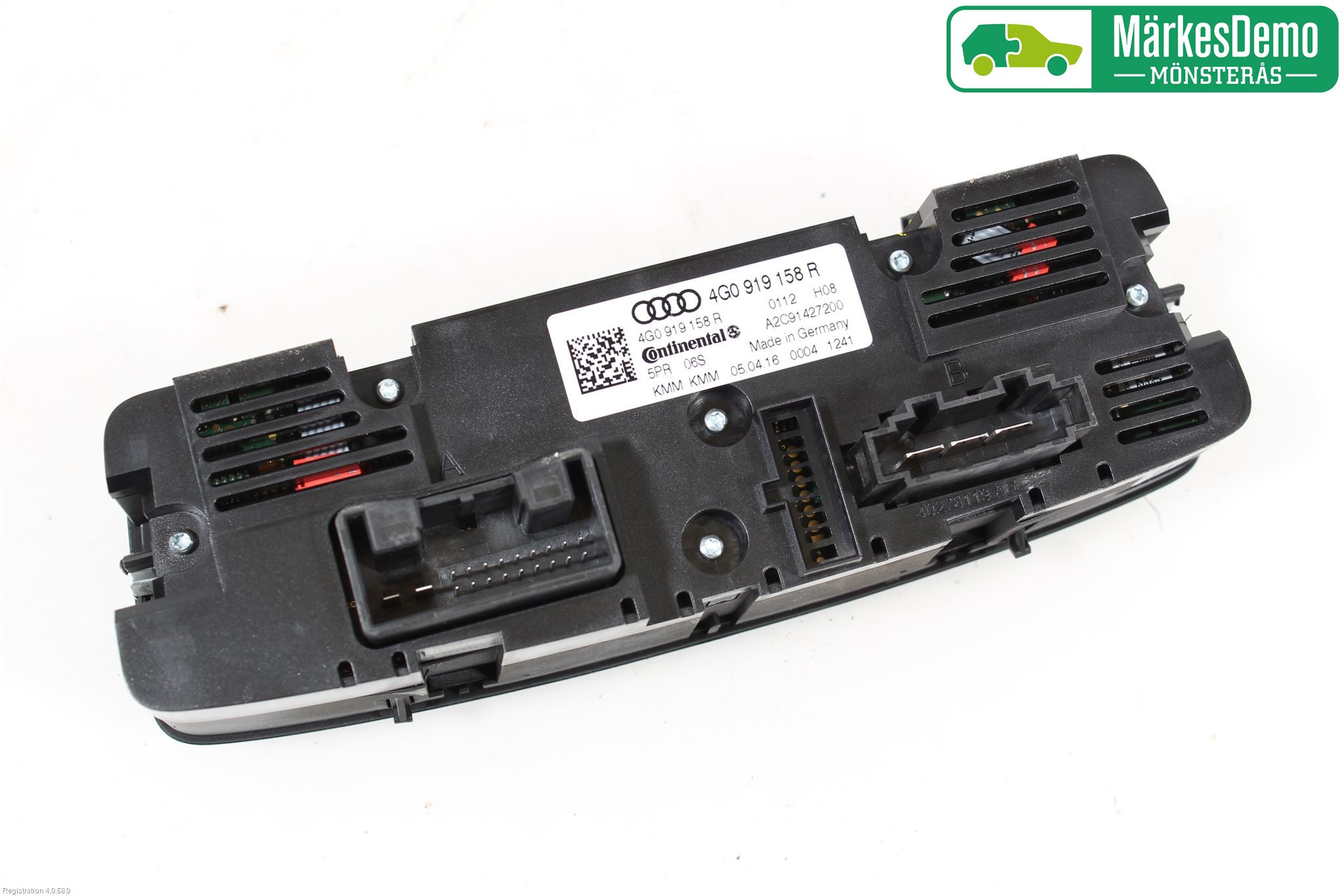 Audi A6/S6 4G 11-18 Varme Ac Betjening-Display