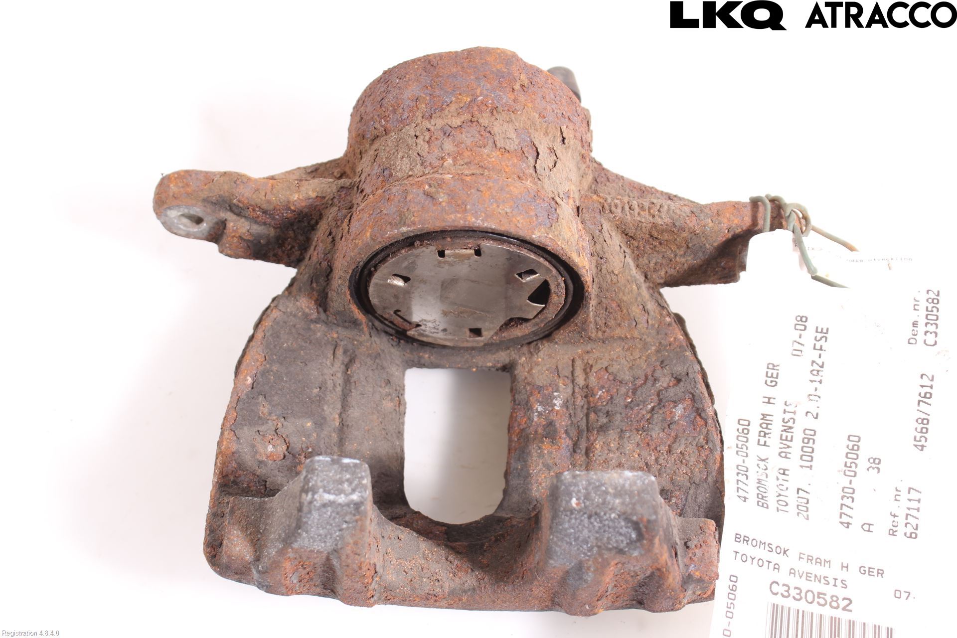 Toyota AVENSIS 07-08 Bremsecaliper Foran Høyre