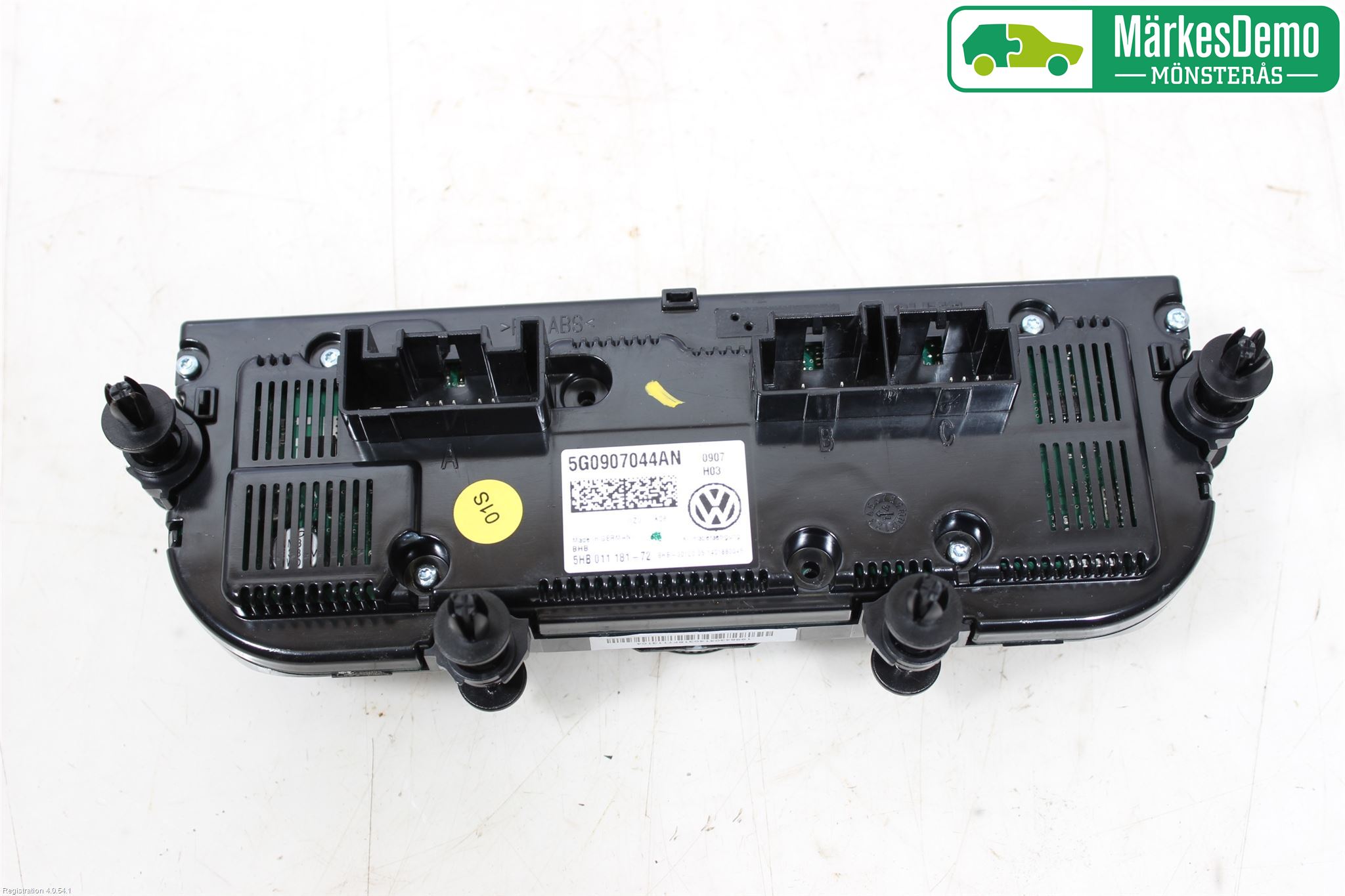 Volkswagen VW GOLF / E-GOLF VII 13-20 Varme Ac Betjening-Display