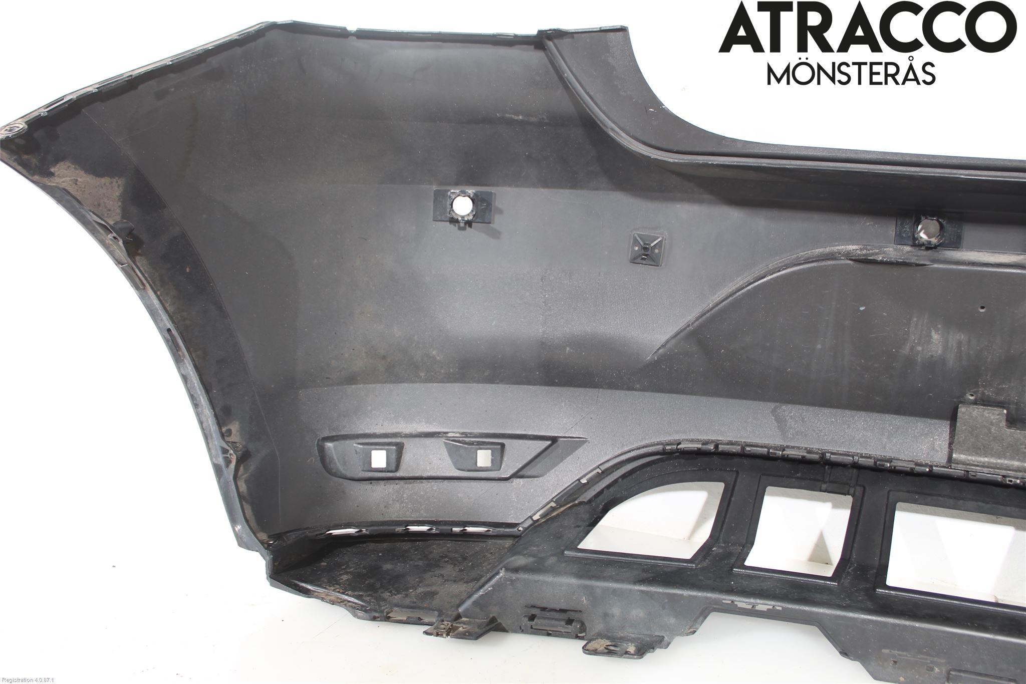 Volkswagen VW POLO 10-17 Støtfanger Bak Overtrekk