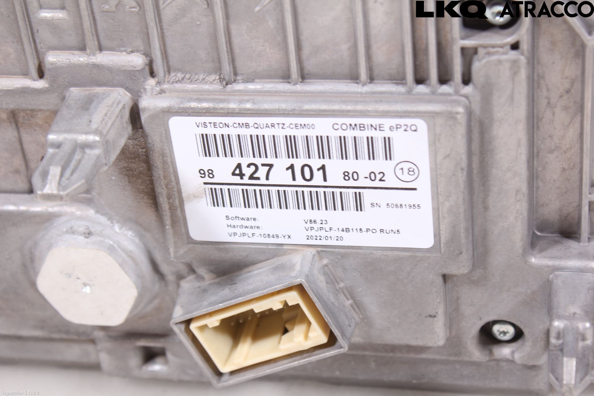 Peugeot 208/E-208 20- Instr Kombinert