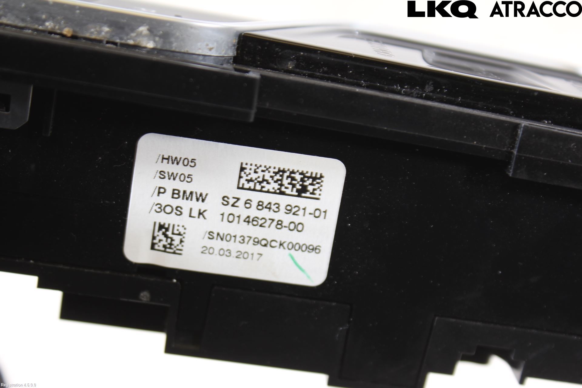 BMW 5 G30/G31/F90 17-23 Bryter Multifunksjon