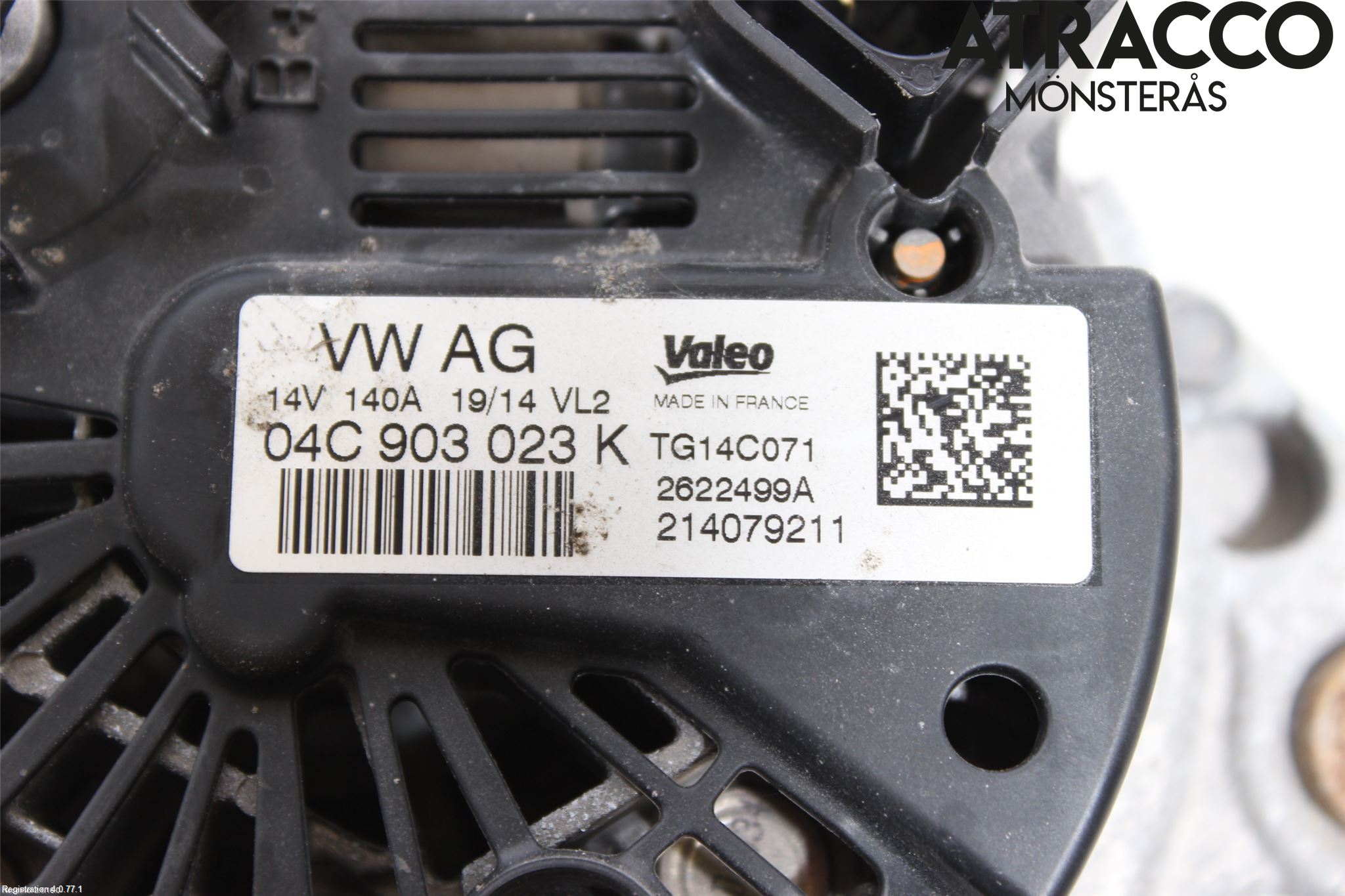 Volkswagen VW GOLF SPORTSVAN 15-20 Dynamo