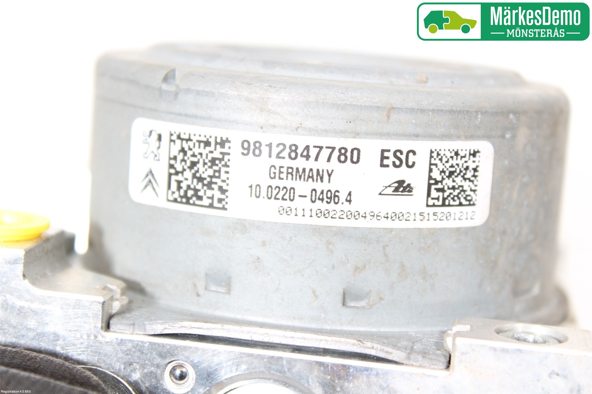 Peugeot 208 12-15 Abs Hydraulikkaggregat