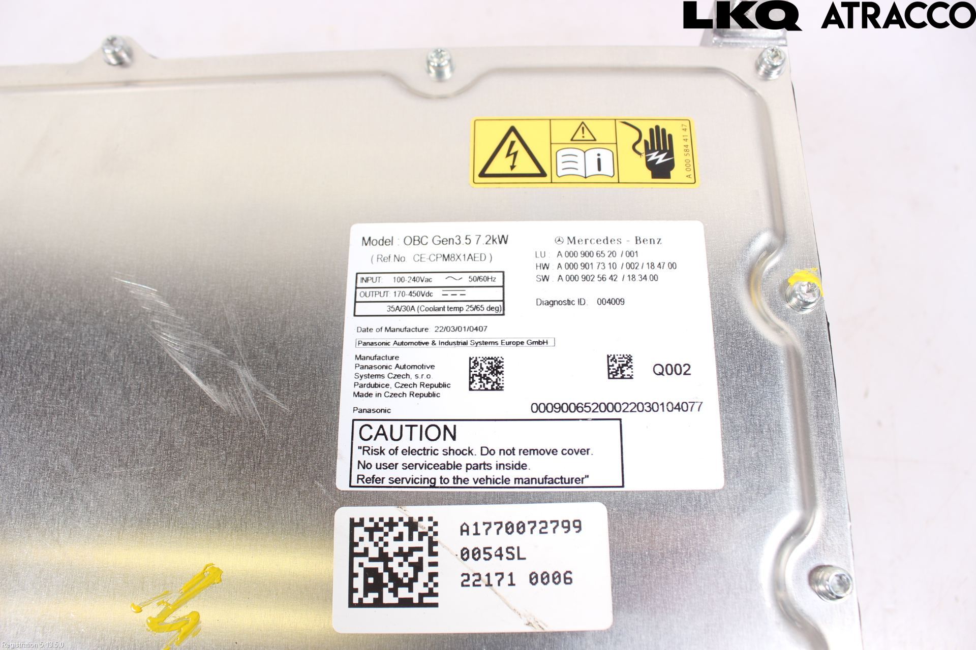 Mercedes-Benz MB A-KLASS (W177) 18- Batterilader Hybrid