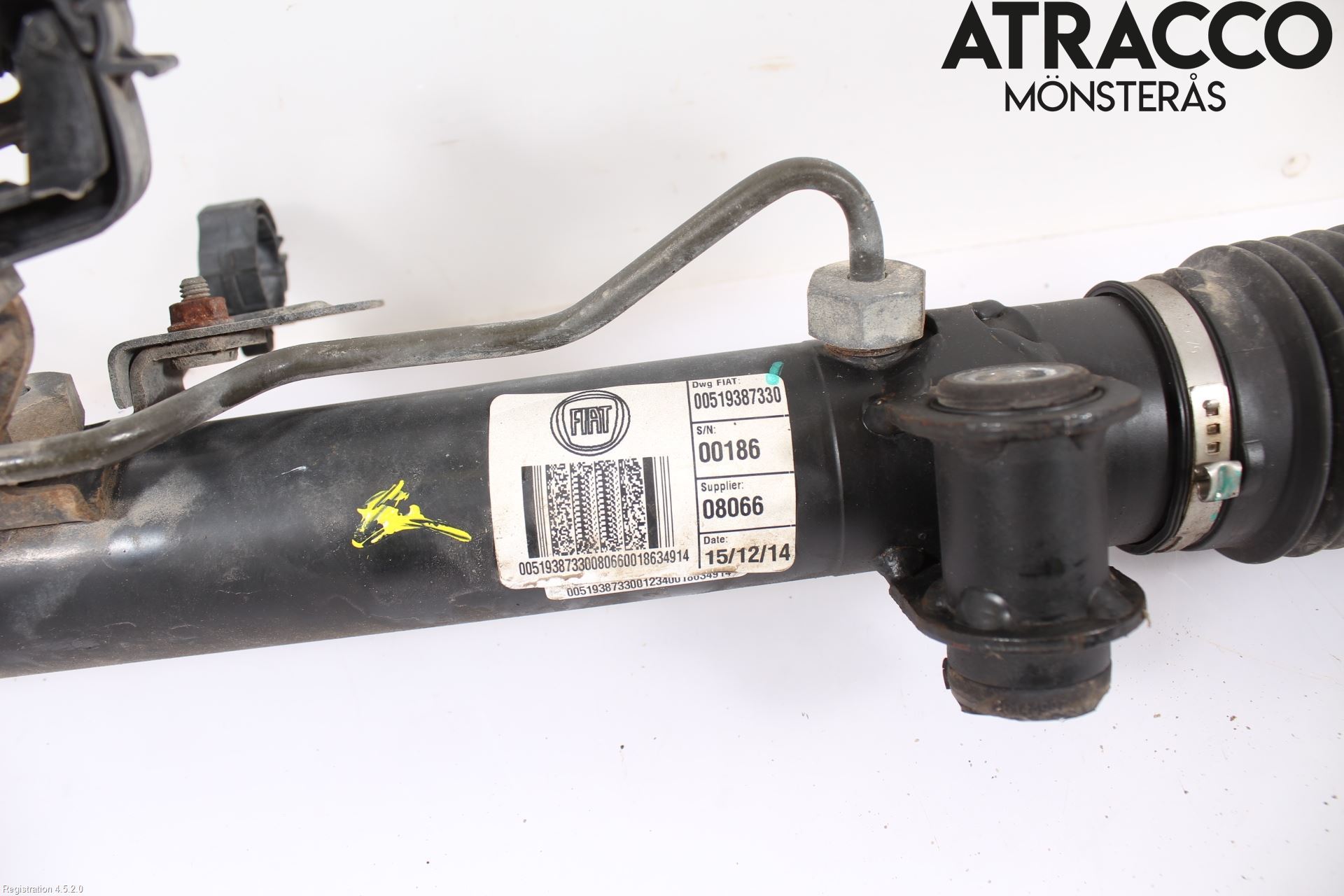 Fiat DOBLO CARGO Servo Snekke - Tannstang