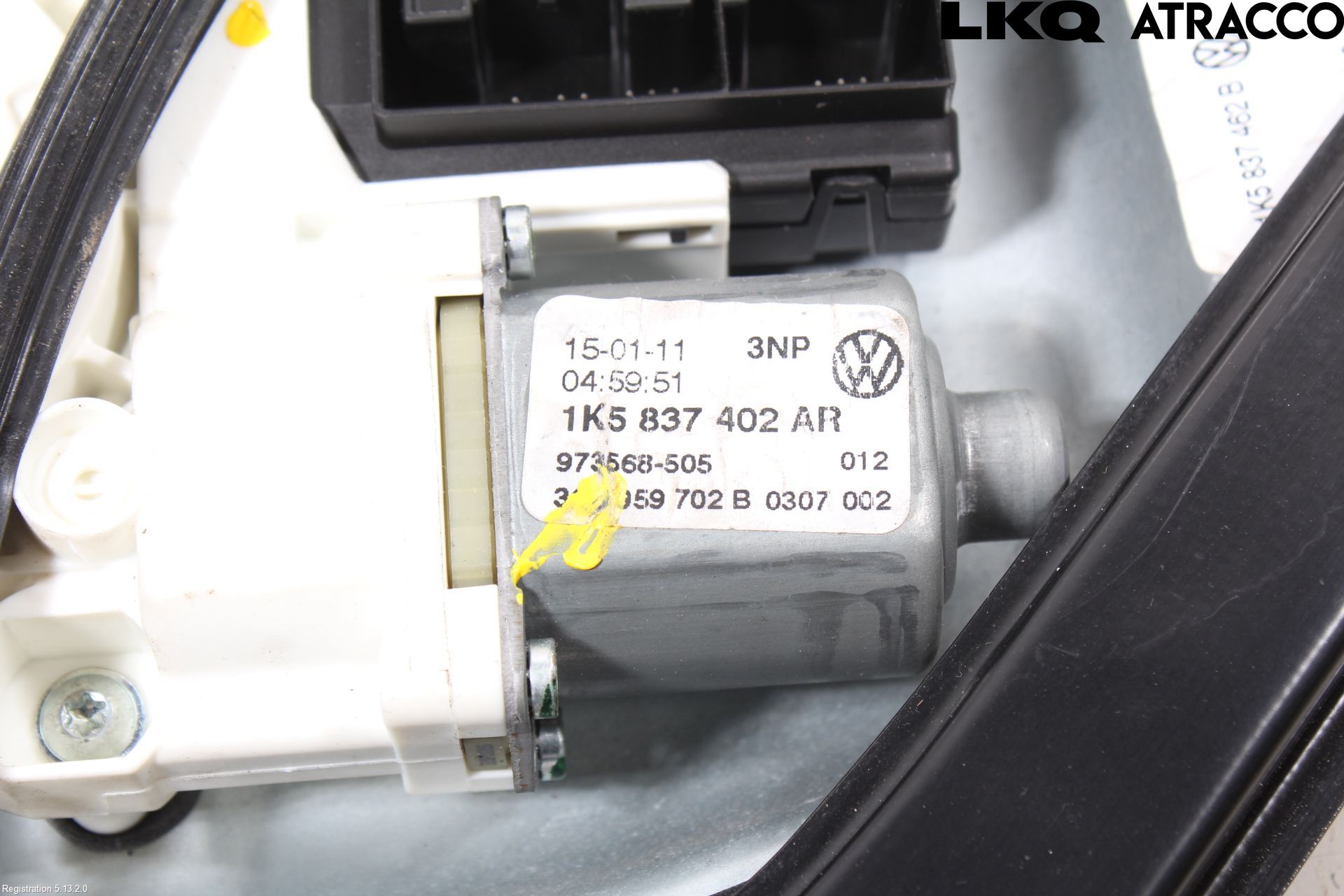 Volkswagen VW GOLF VI 09-13 Vindusheis El Komp
