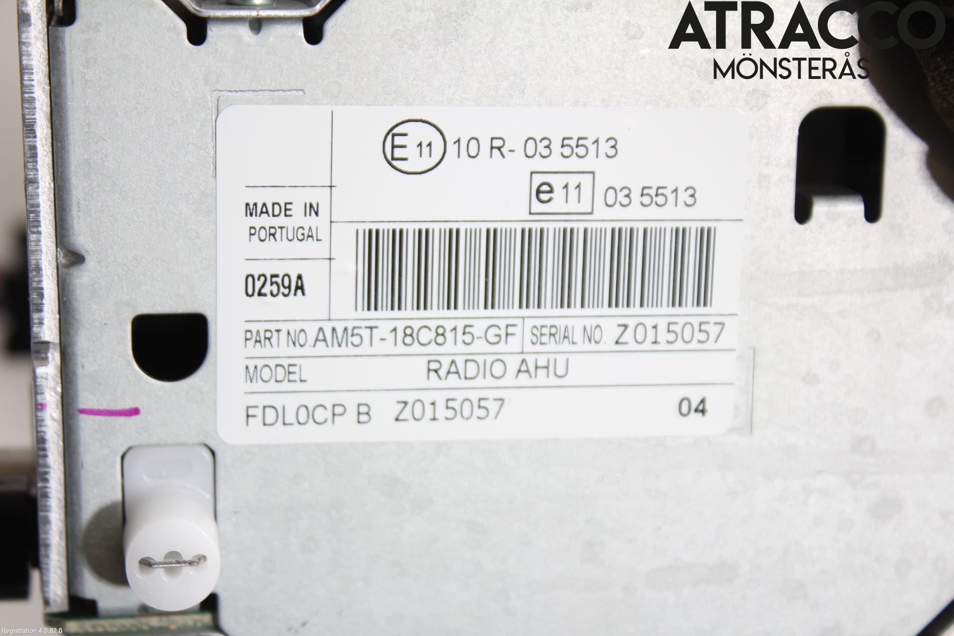 Ford C-MAX II  11-14 Stereo Radio Med Cd