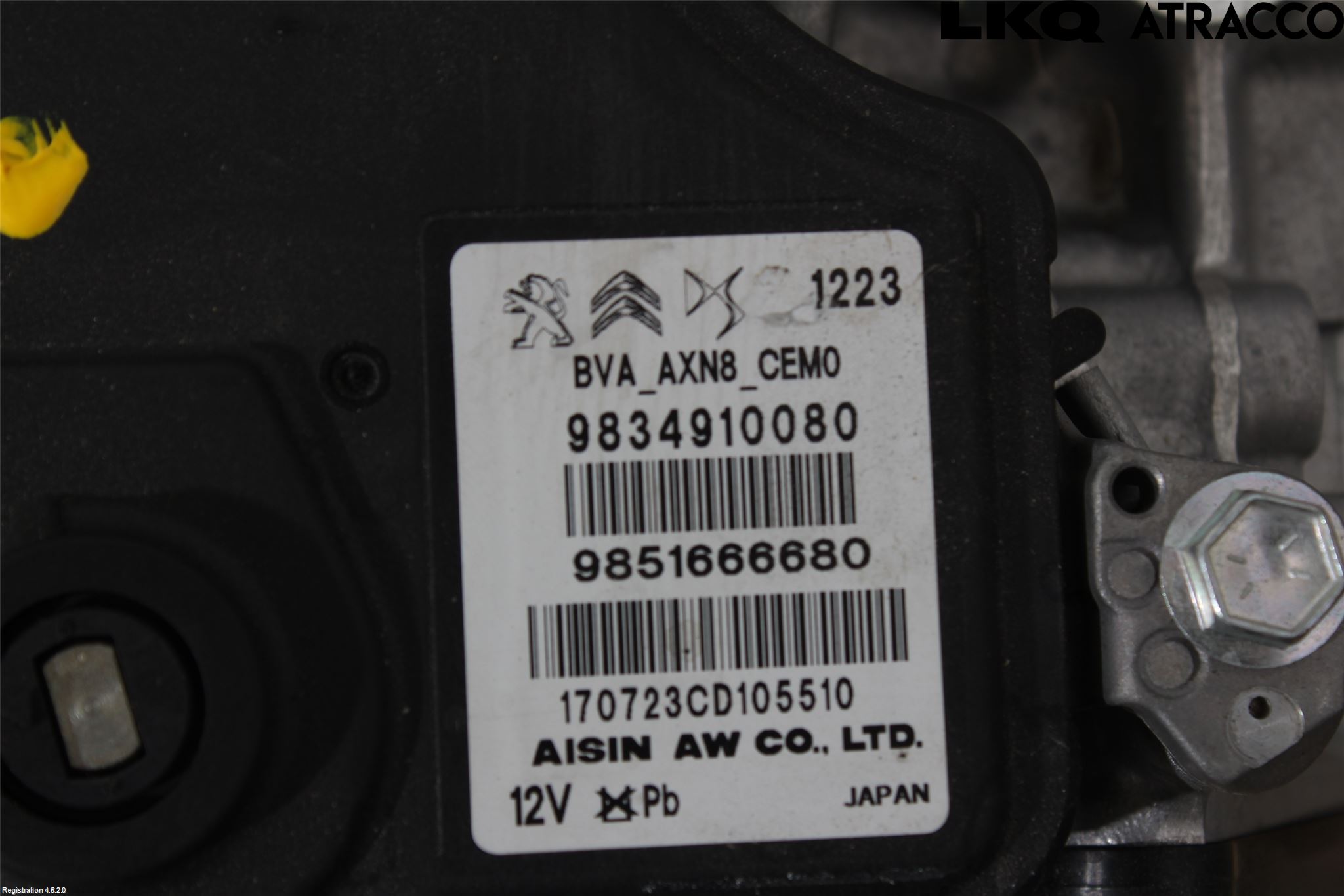 Citroen C4/E-C4 C4X/E-C4X III 21- Gearkasse Automat