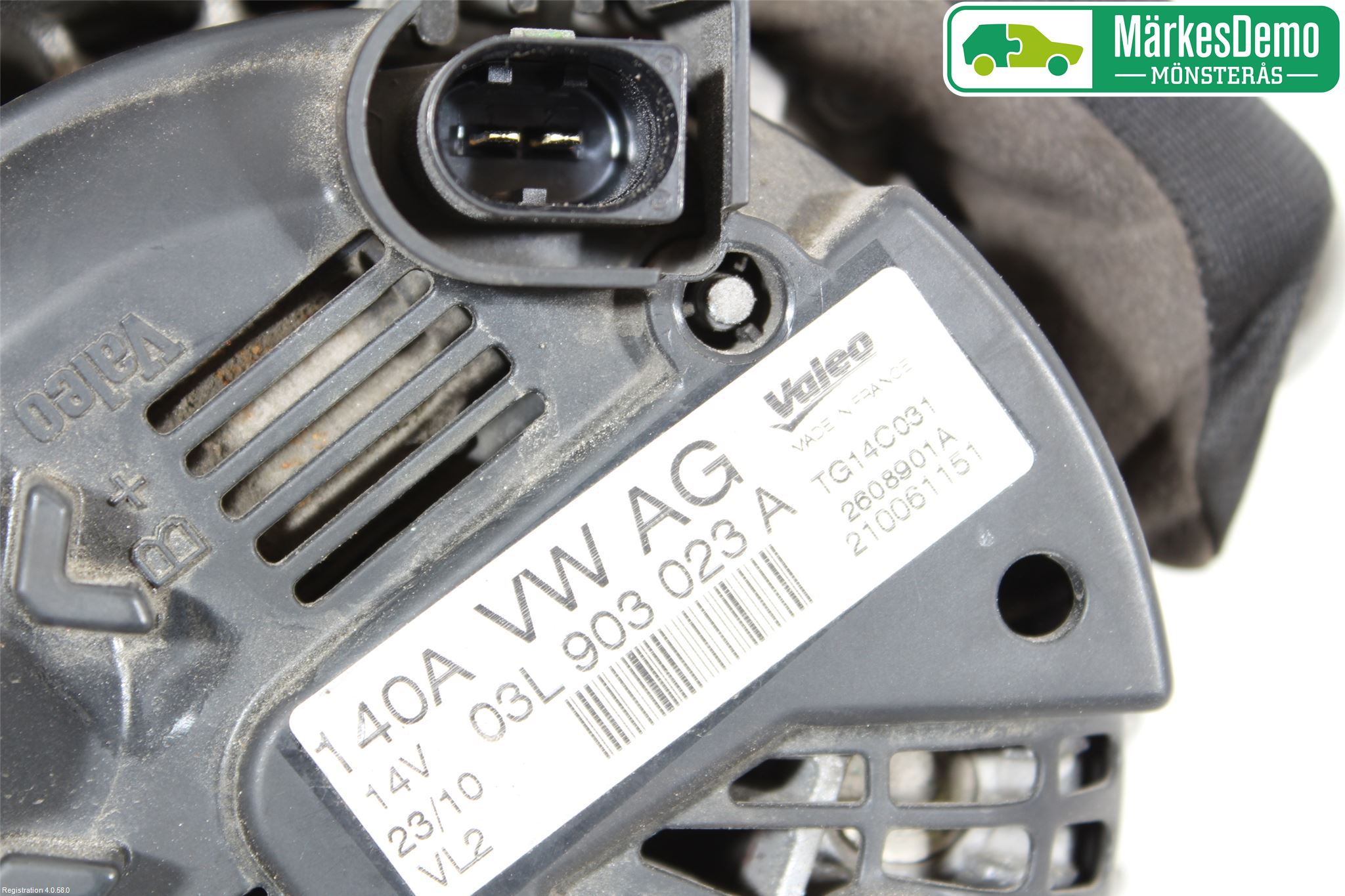 Volkswagen VW GOLF VI 09-13 Dynamo