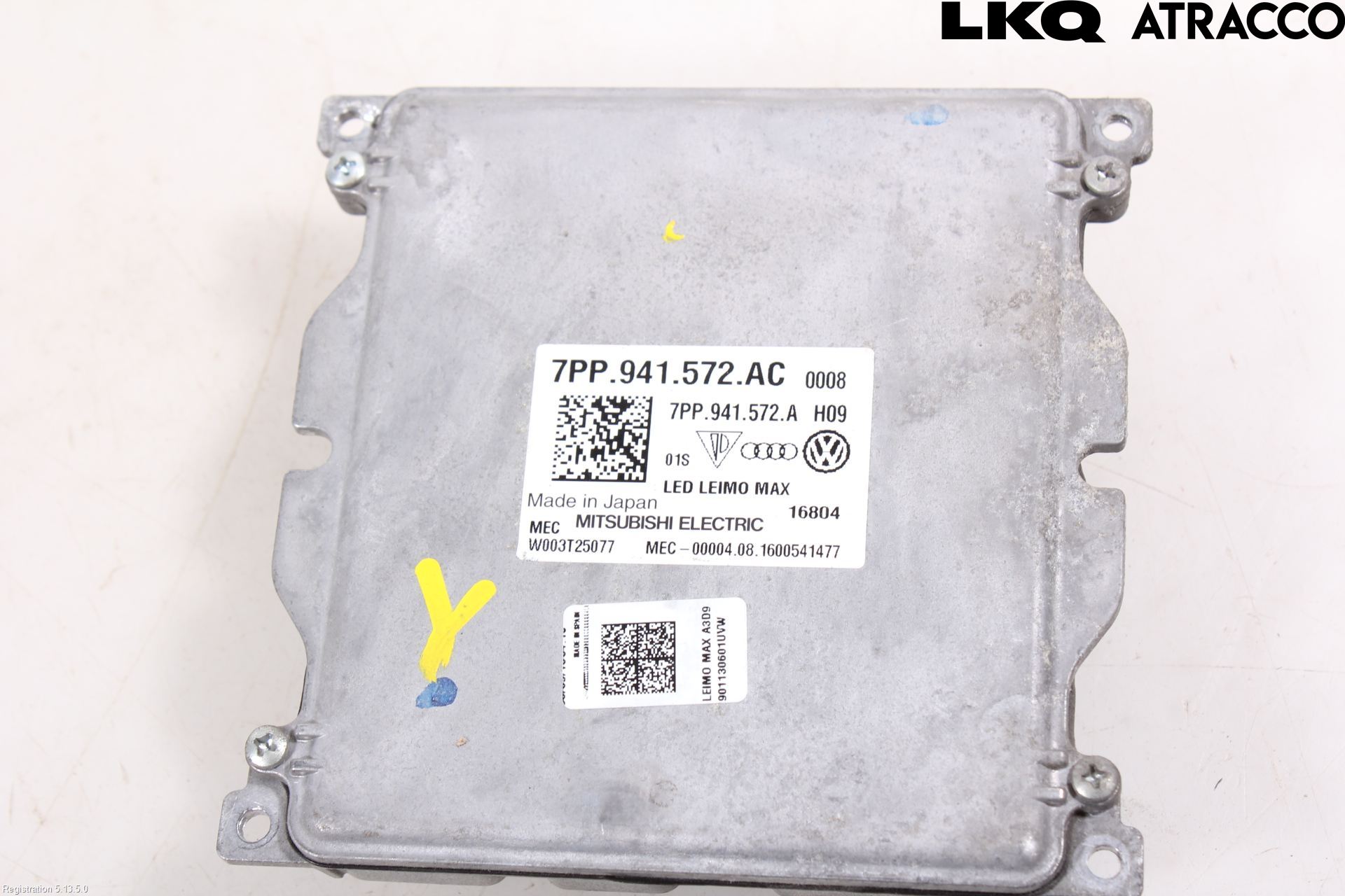 Audi A3/S3 8V 13-20 Styreenhet Xenon