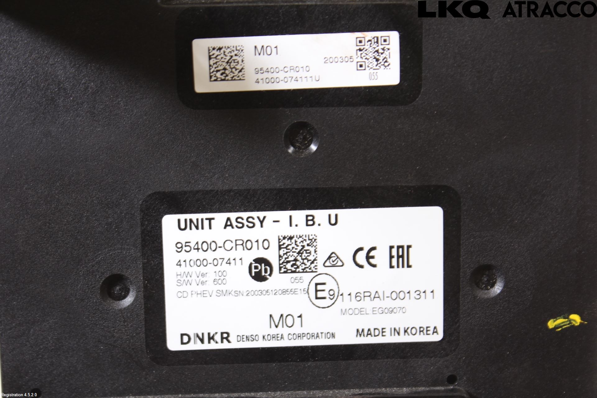 Kia CEED/CEED SW 19- Styreenhet Øvrig