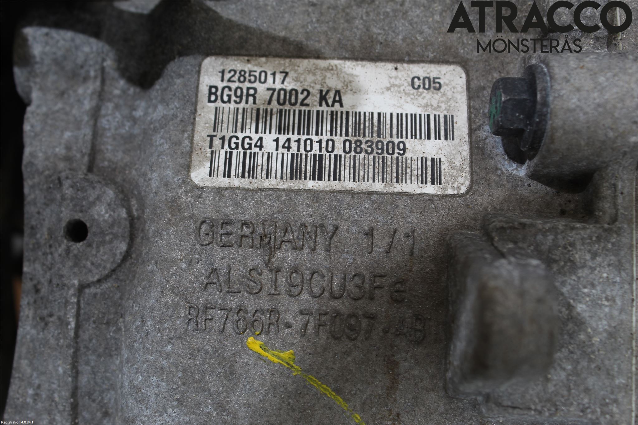 Volvo V60 11-13 Gearkasse 6 Trinn