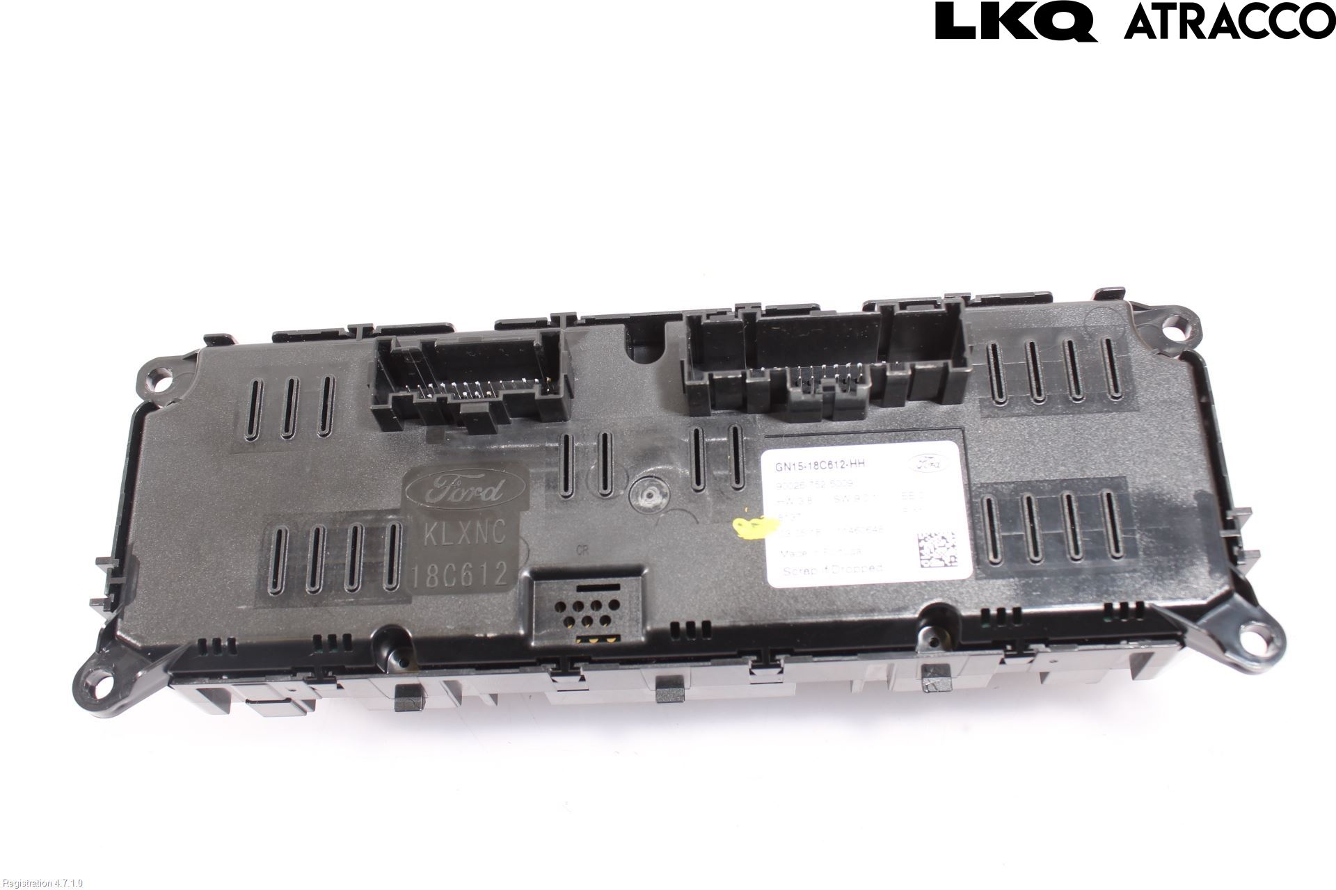 Ford ECOSPORT 17- Varme Ac Betjening-Display