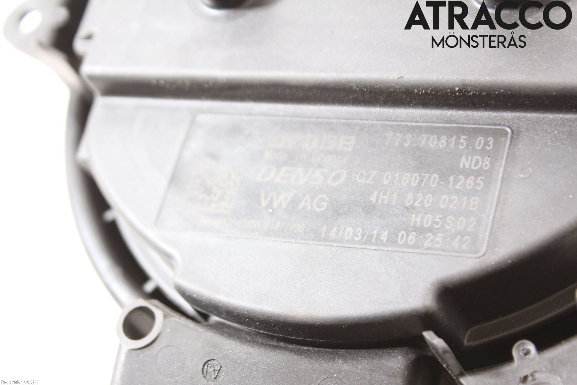Audi A6/S6 4G 11-18 Varmeapparat Viftemotor