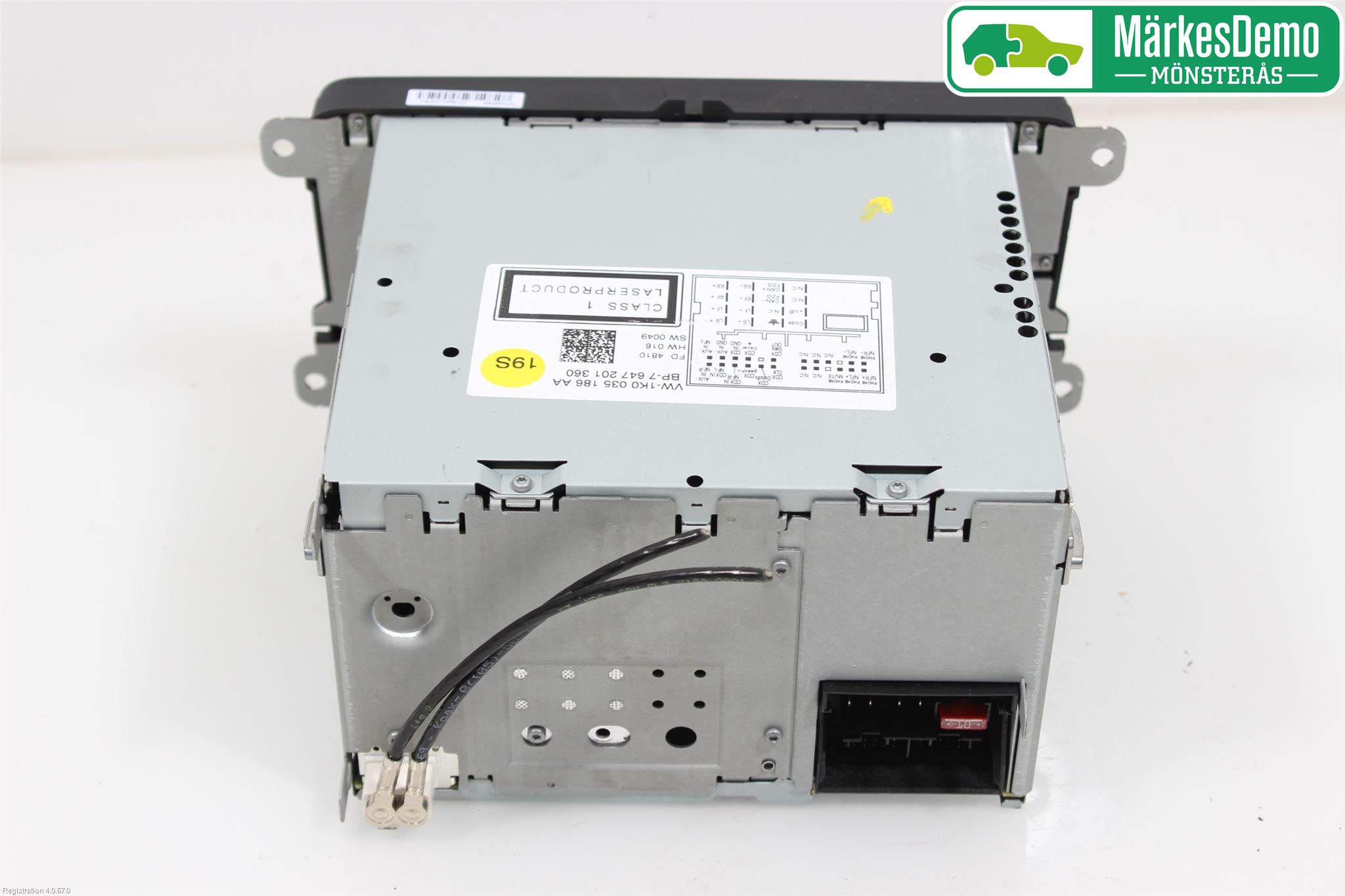 Volkswagen VW GOLF VI 09-13 Stereo Radio