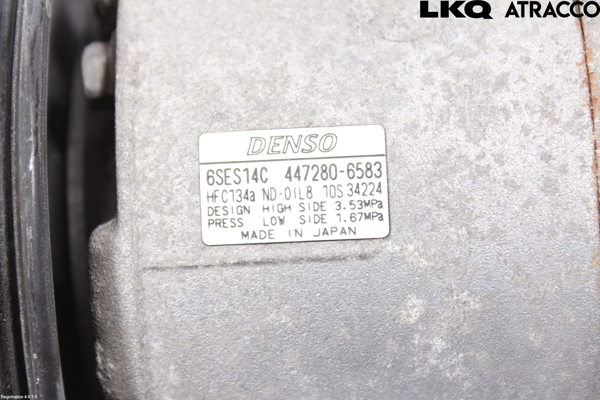 Toyota AVENSIS 16-18 Varme Ac Kompressor