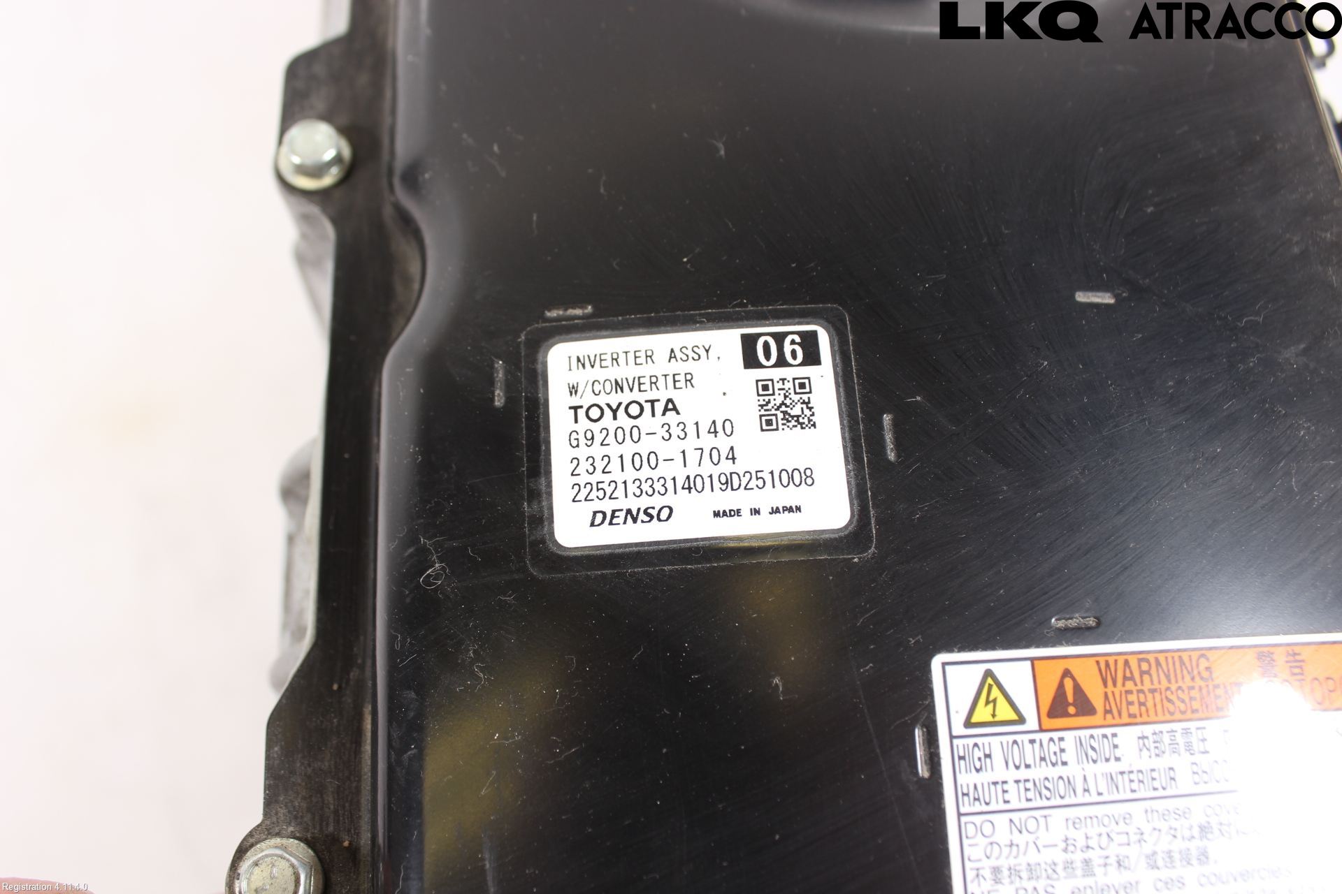 Lexus ES 250/300/330 Inverter Hybrid