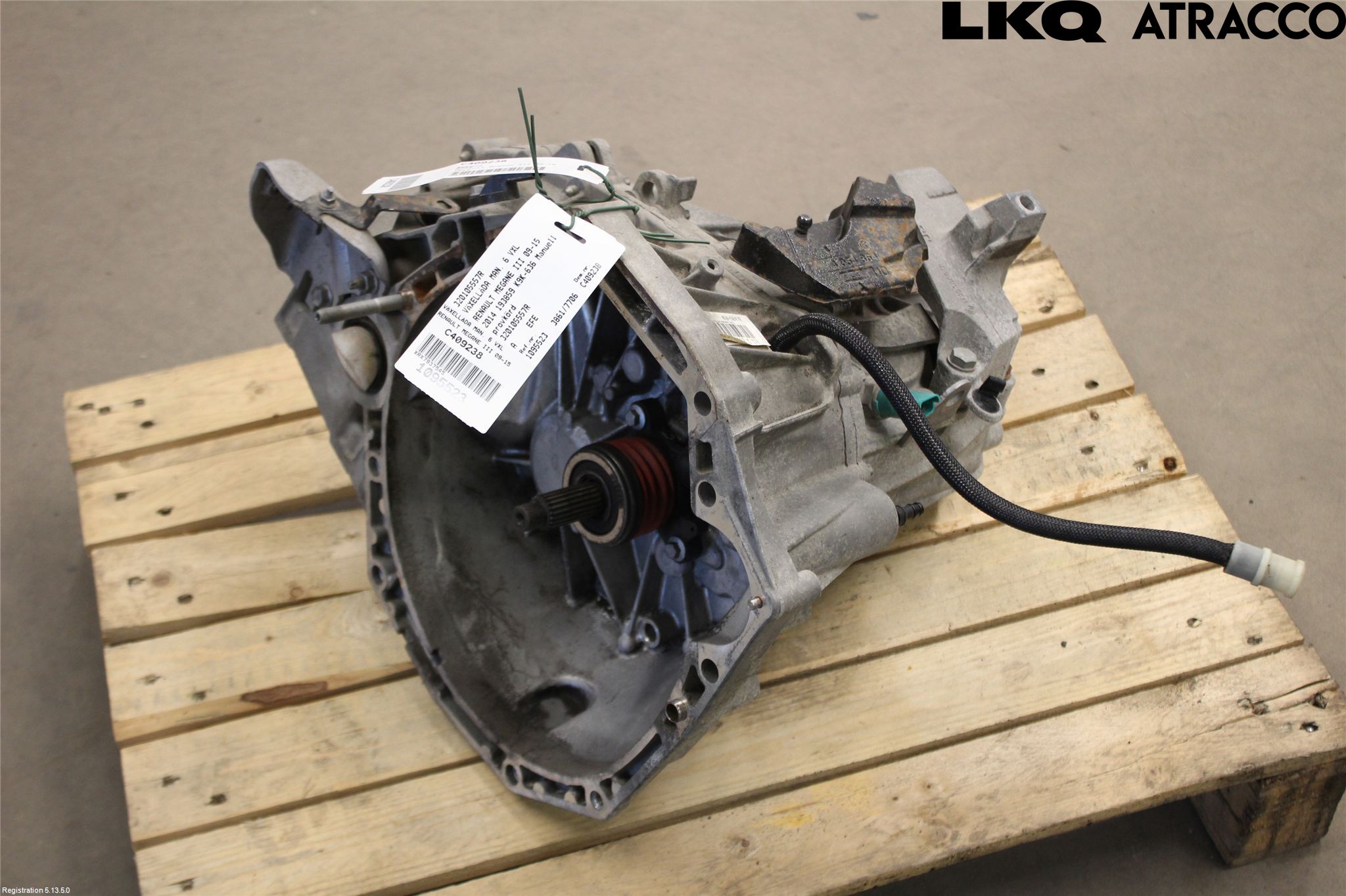 Renault MEGANE III 09-15 Gearkasse 6 Trinn