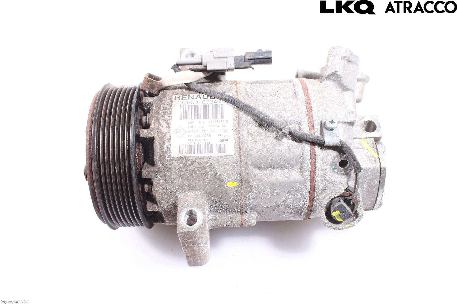 Renault CAPTUR 13-19 Varme Ac Kompressor