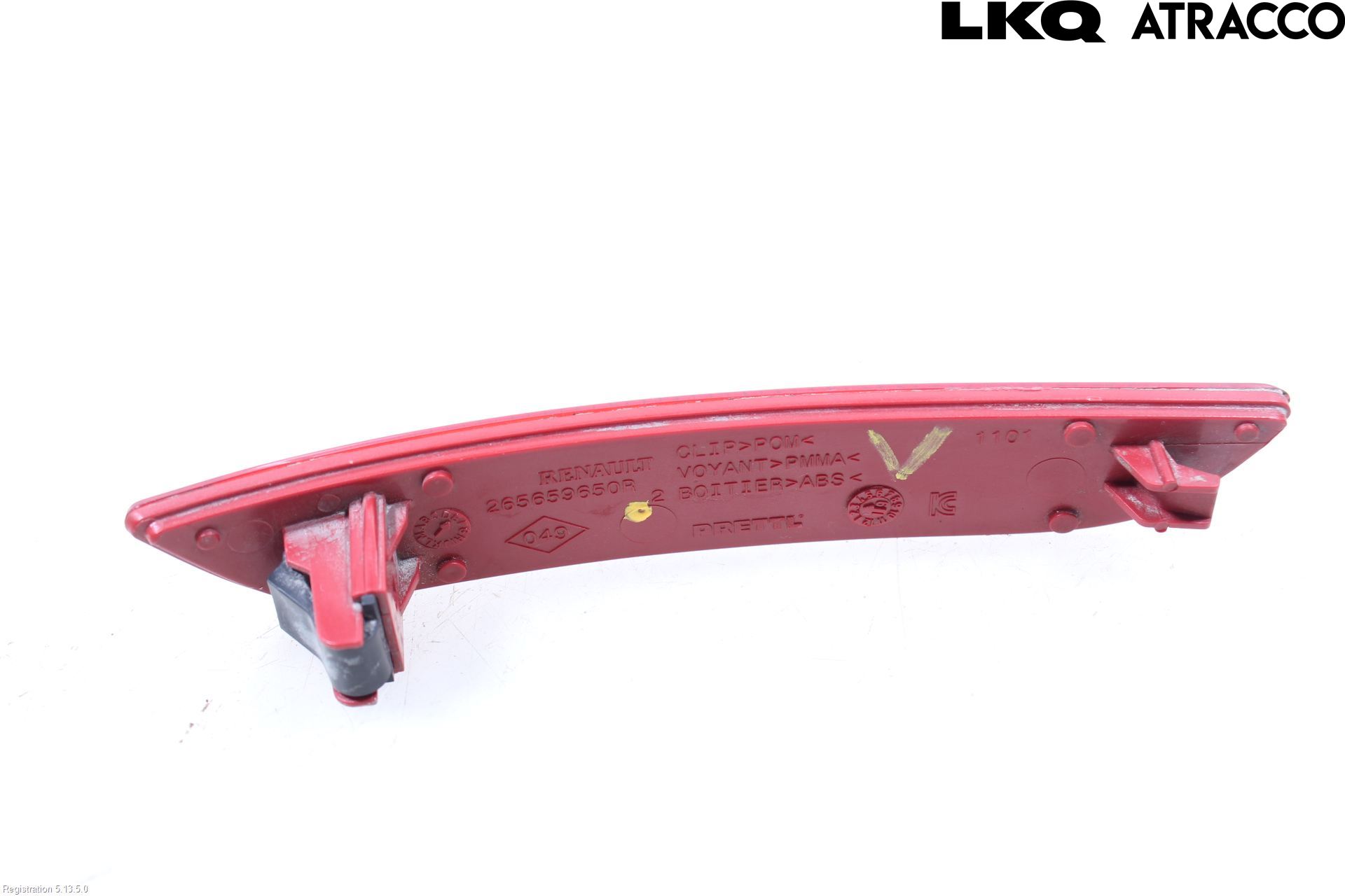 Renault CLIO IV 16-19 Refleks Bak