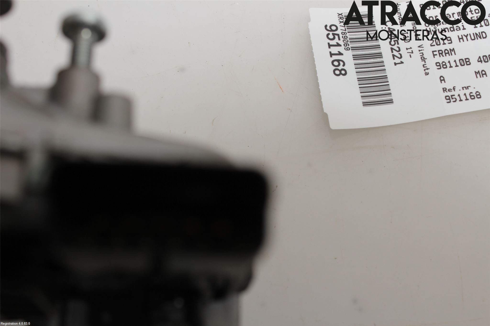 Hyundai i10 BA 17-20 Viskermotor Frontrute