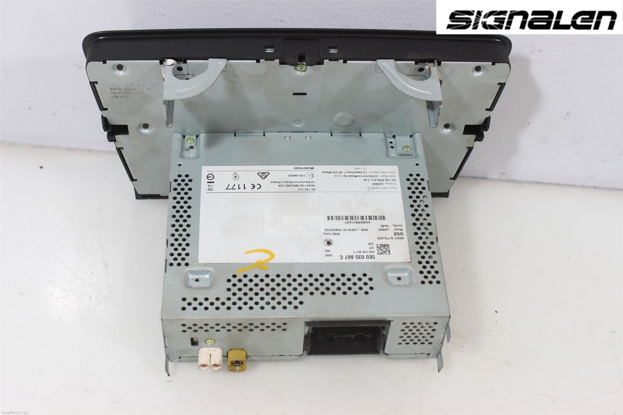 Skoda OCTAVIA (5E) 13-20 Stereo Radio