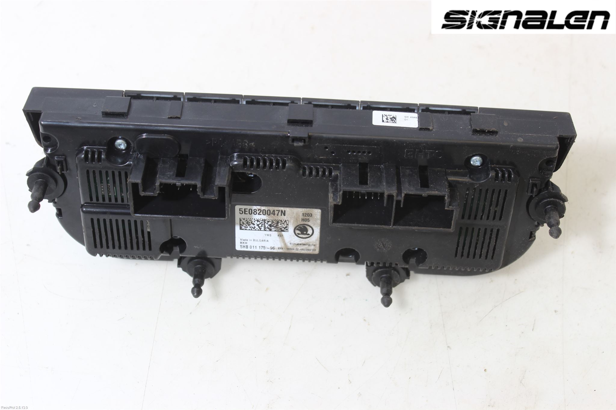 Skoda OCTAVIA (5E) 13-20 Varme Ac Betjening-Display