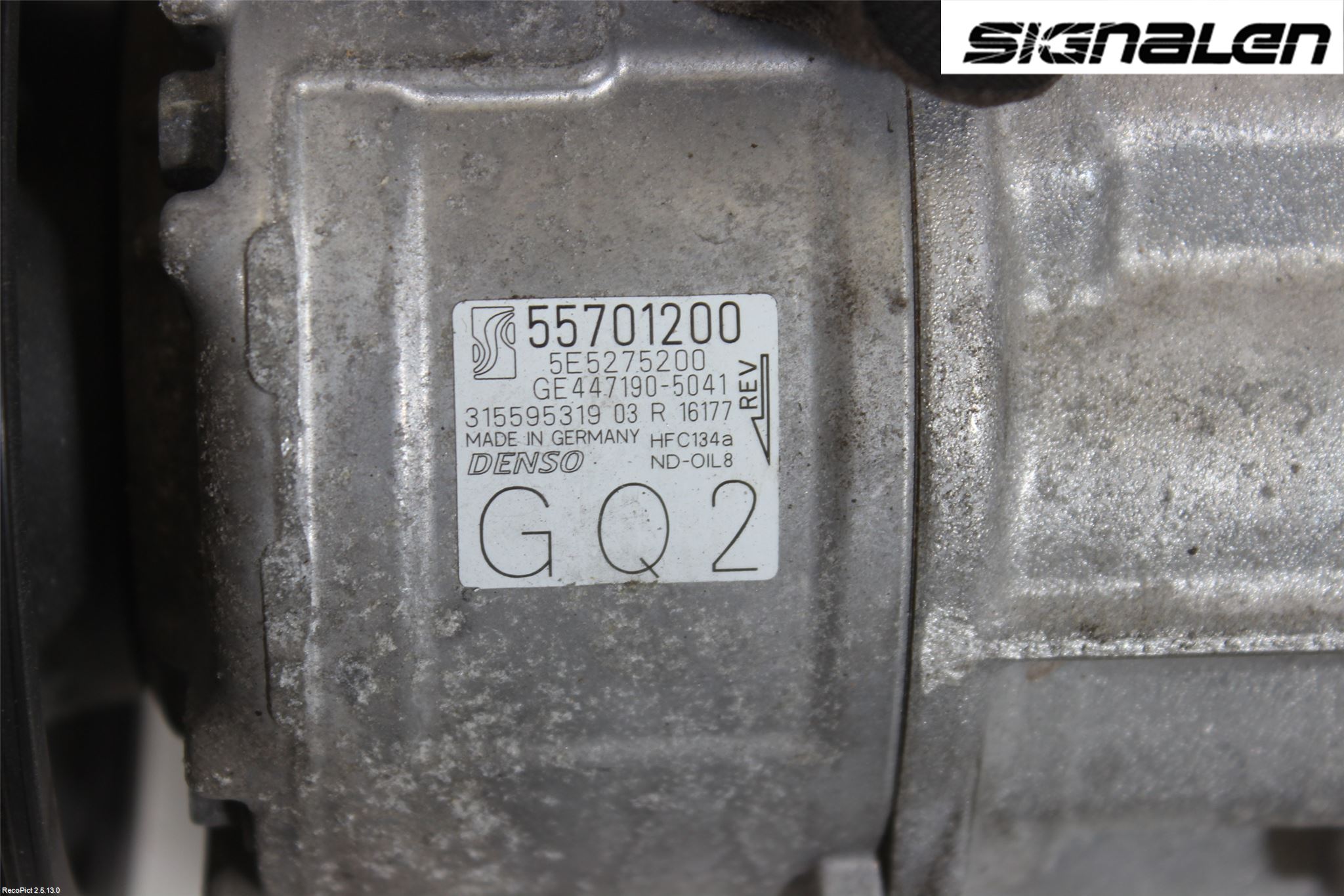 Opel CORSA D 07-14 Varme Ac Kompressor