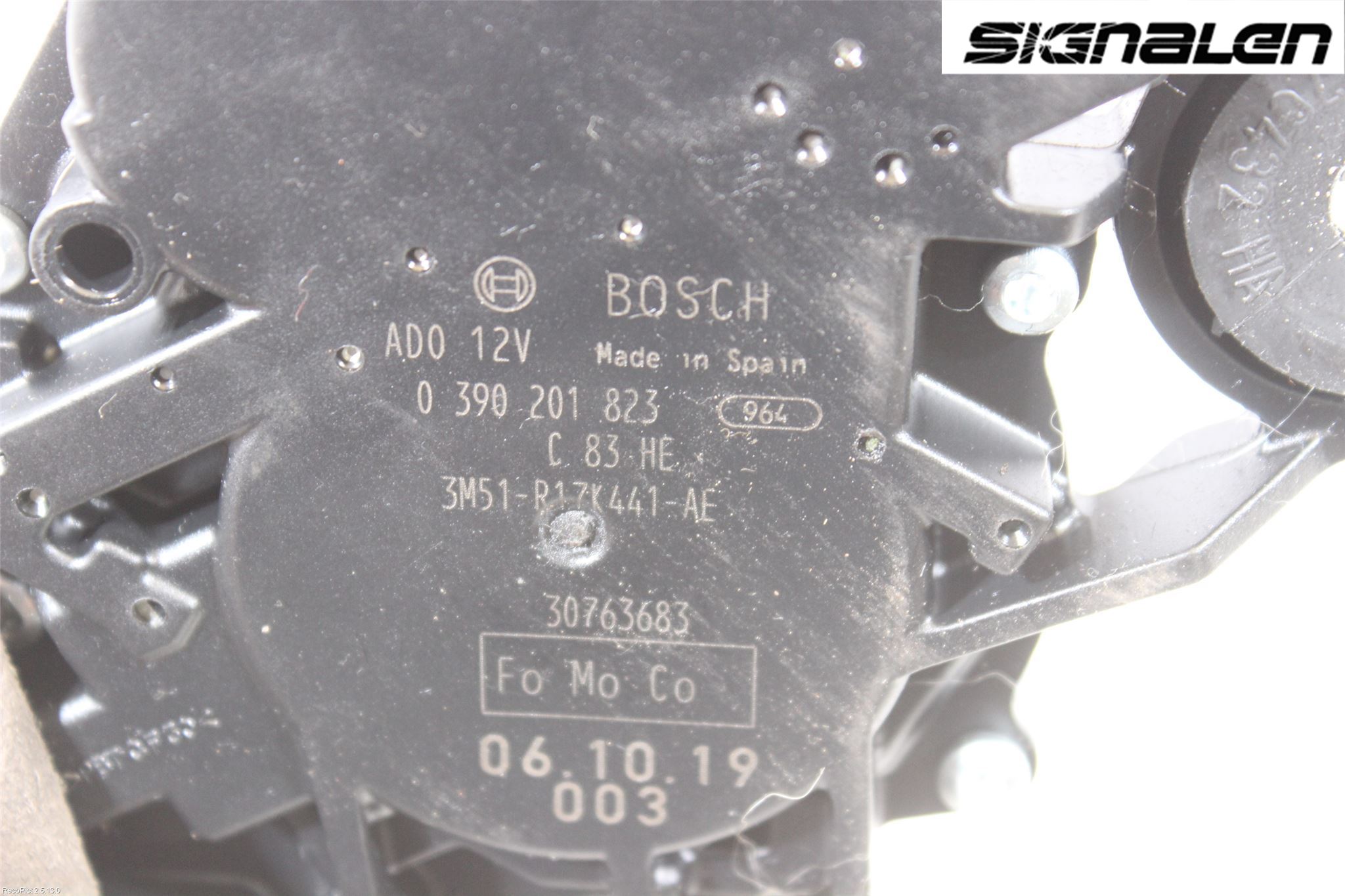 Volvo V50 04-07 Viskermotor Bakluke