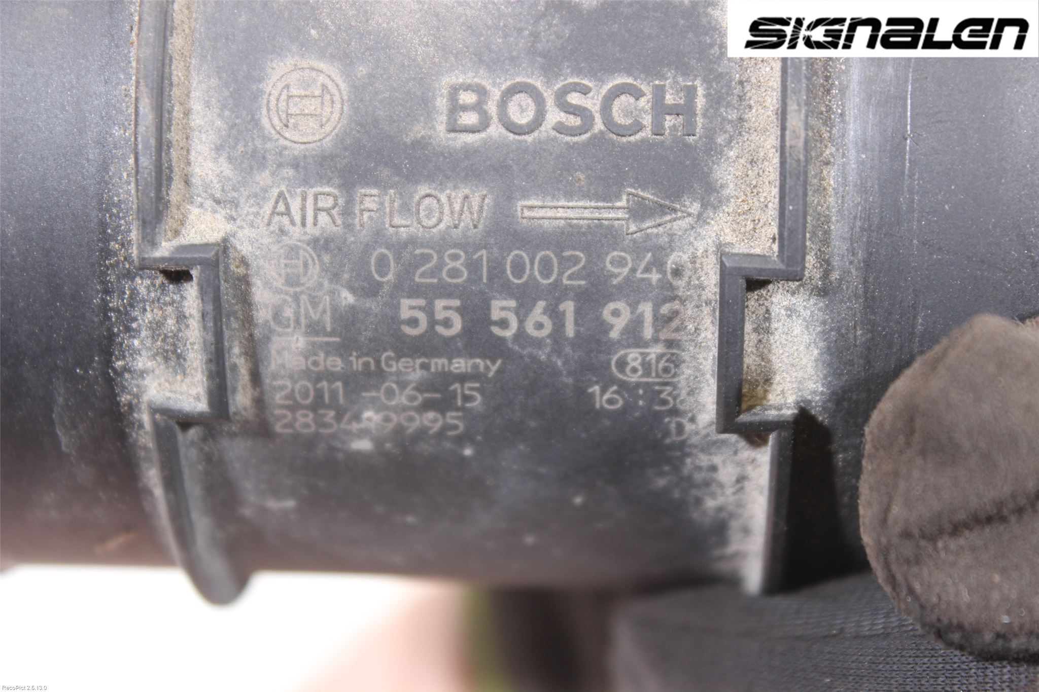 Opel ASTRA J 10-15 Inns Luftmassemåler