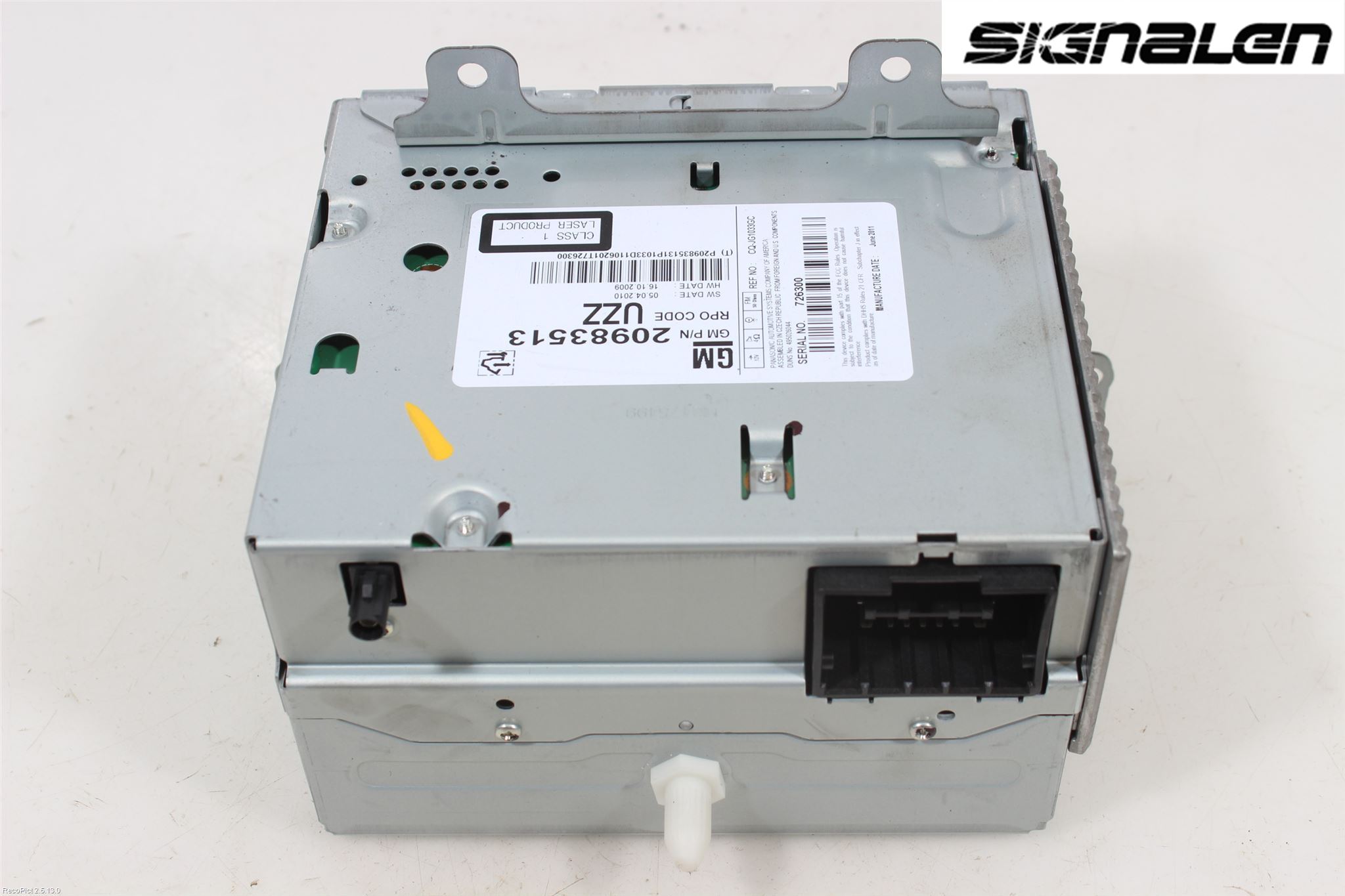 Opel ASTRA J 10-15 Stereo Radio