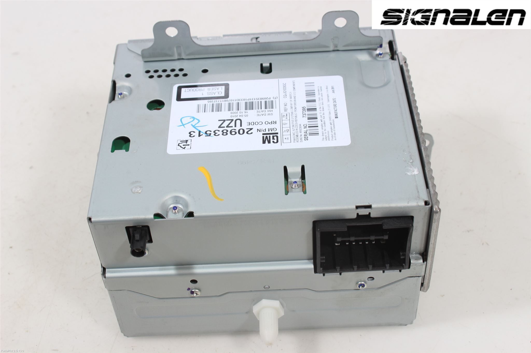 Opel ASTRA J 10-15 Stereo Radio