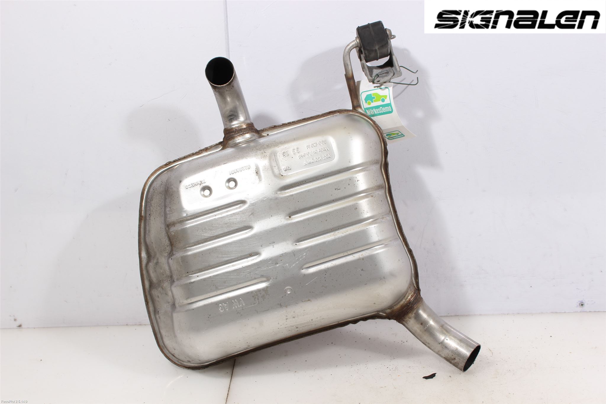 Volkswagen VW PASSAT 15-19 Eksos Bakre Potte