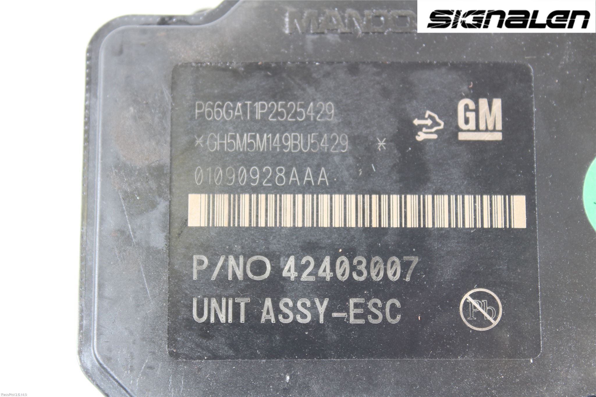 Opel MOKKA 13-20 Abs Hydraulikkaggregat