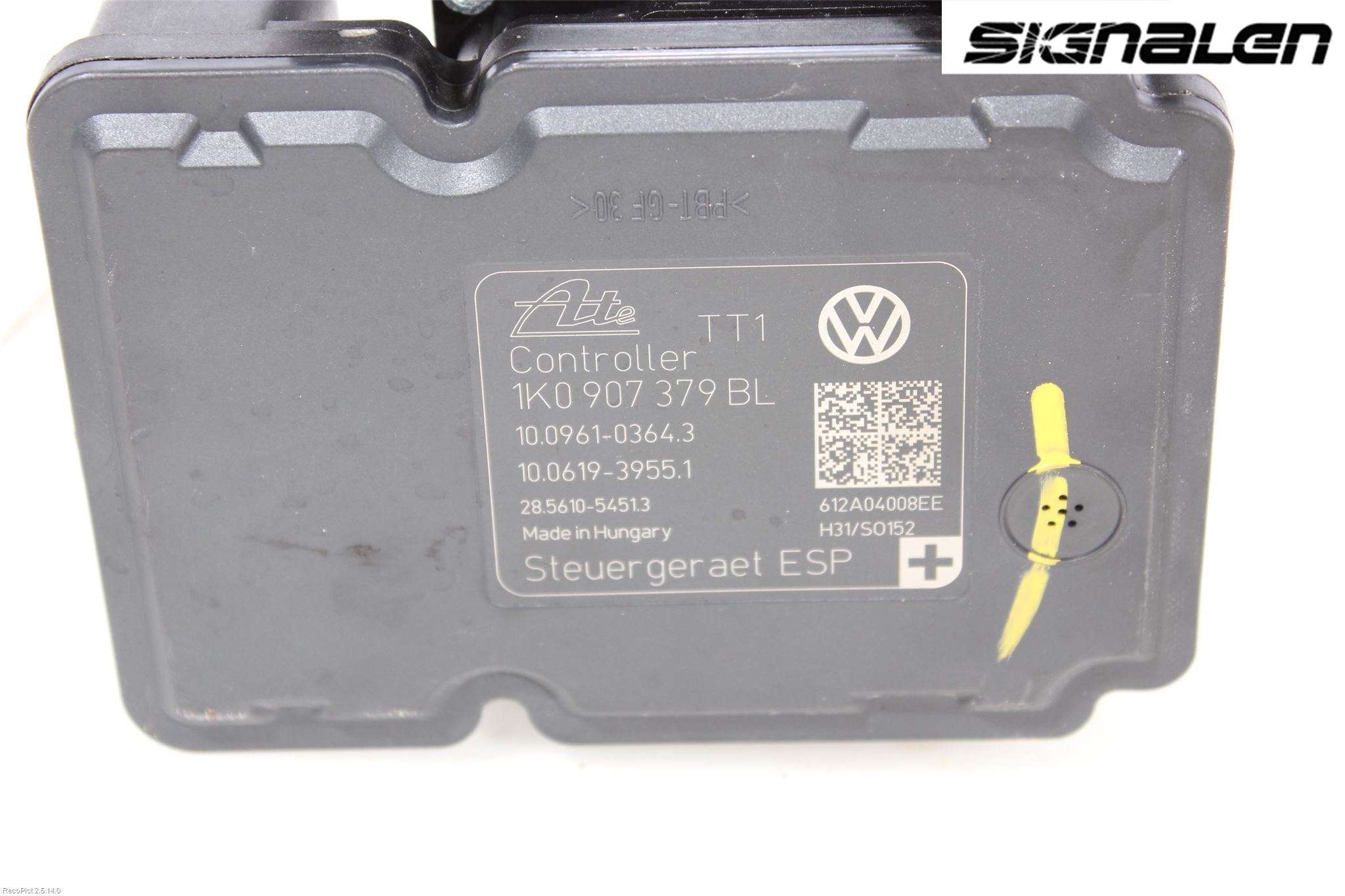 Volkswagen VW GOLF VI 09-13 Abs Hydraulikkaggregat
