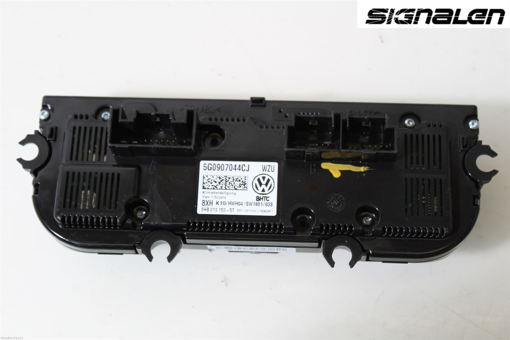 Volkswagen VW PASSAT 15-19 Varme Ac Betjening-Display