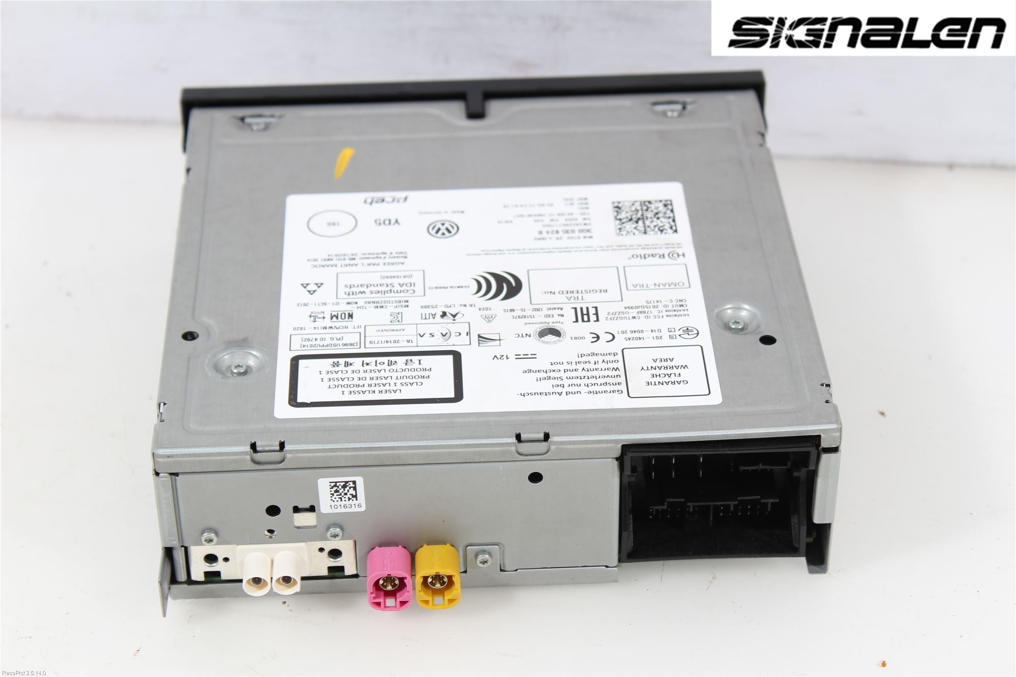 Volkswagen VW PASSAT 15-19 Stereo Radio