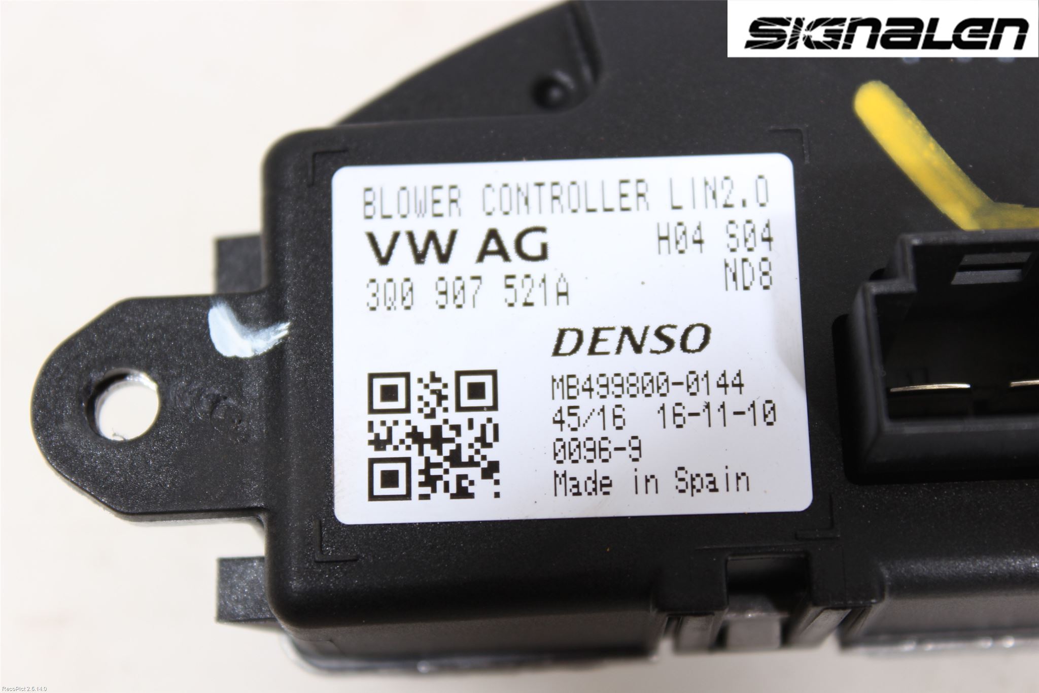 Skoda SUPERB 16-24 Varmeapparat Viftemotstand