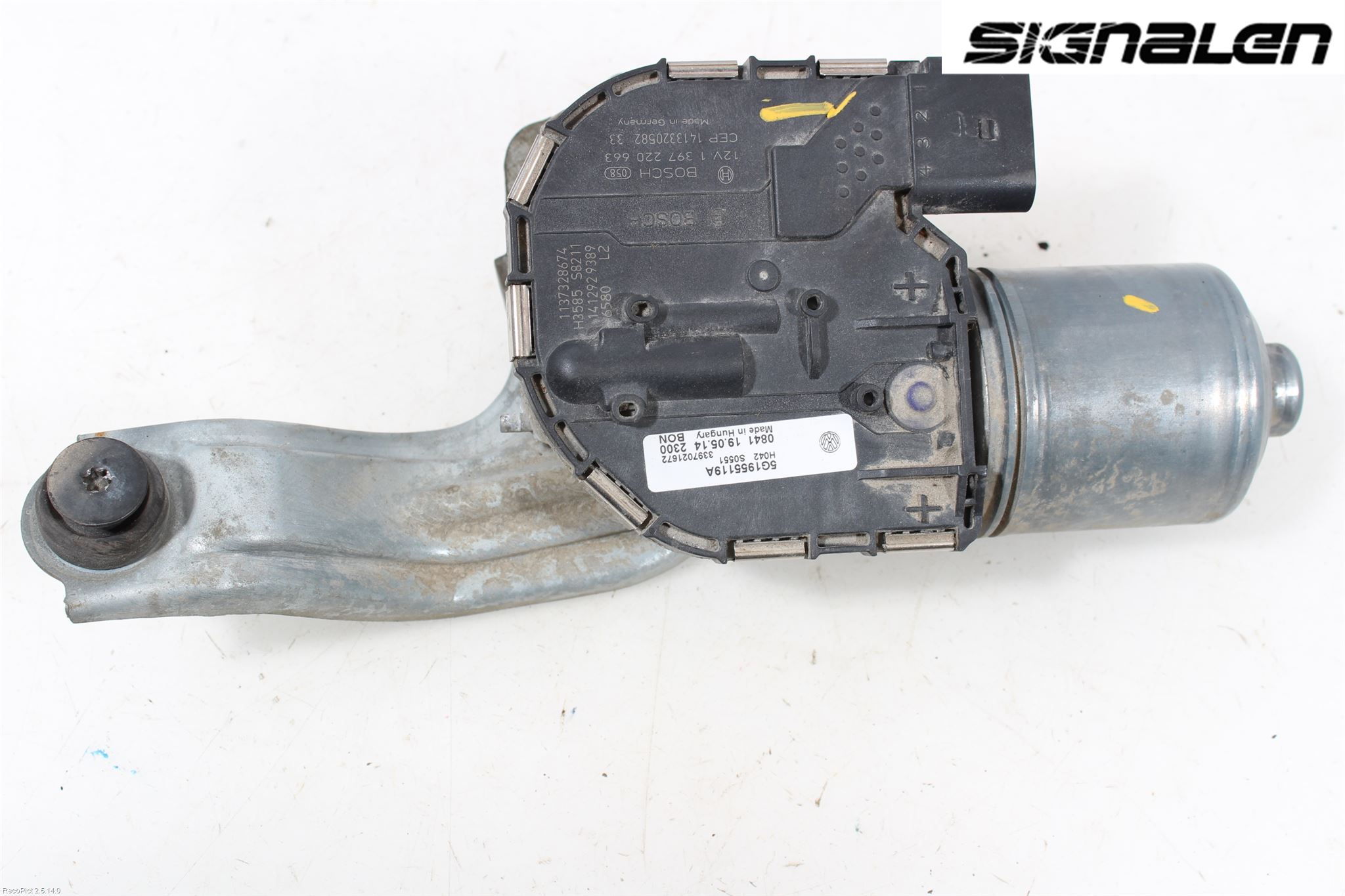 Volkswagen VW GOLF / E-GOLF VII 13-20 Viskermotor Frontrute
