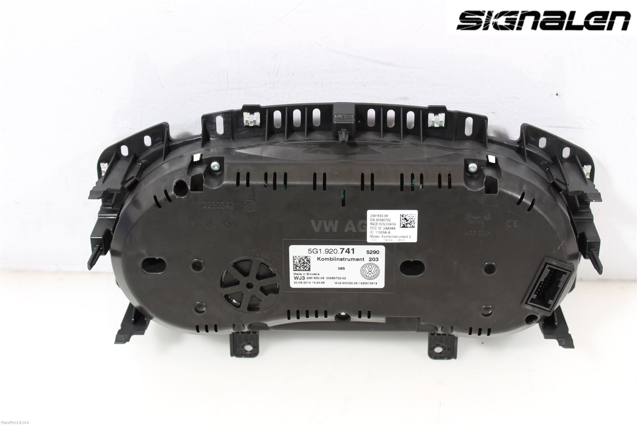 Volkswagen VW GOLF / E-GOLF VII 13-20 Instr Kombinert