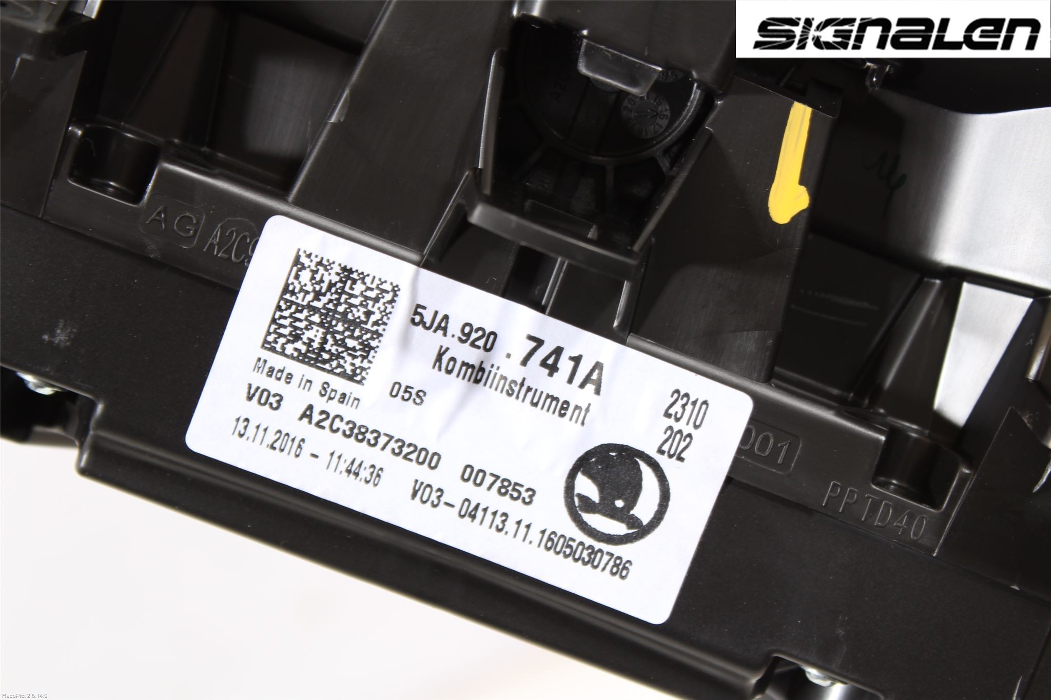 Skoda RAPID Instr Kombinert