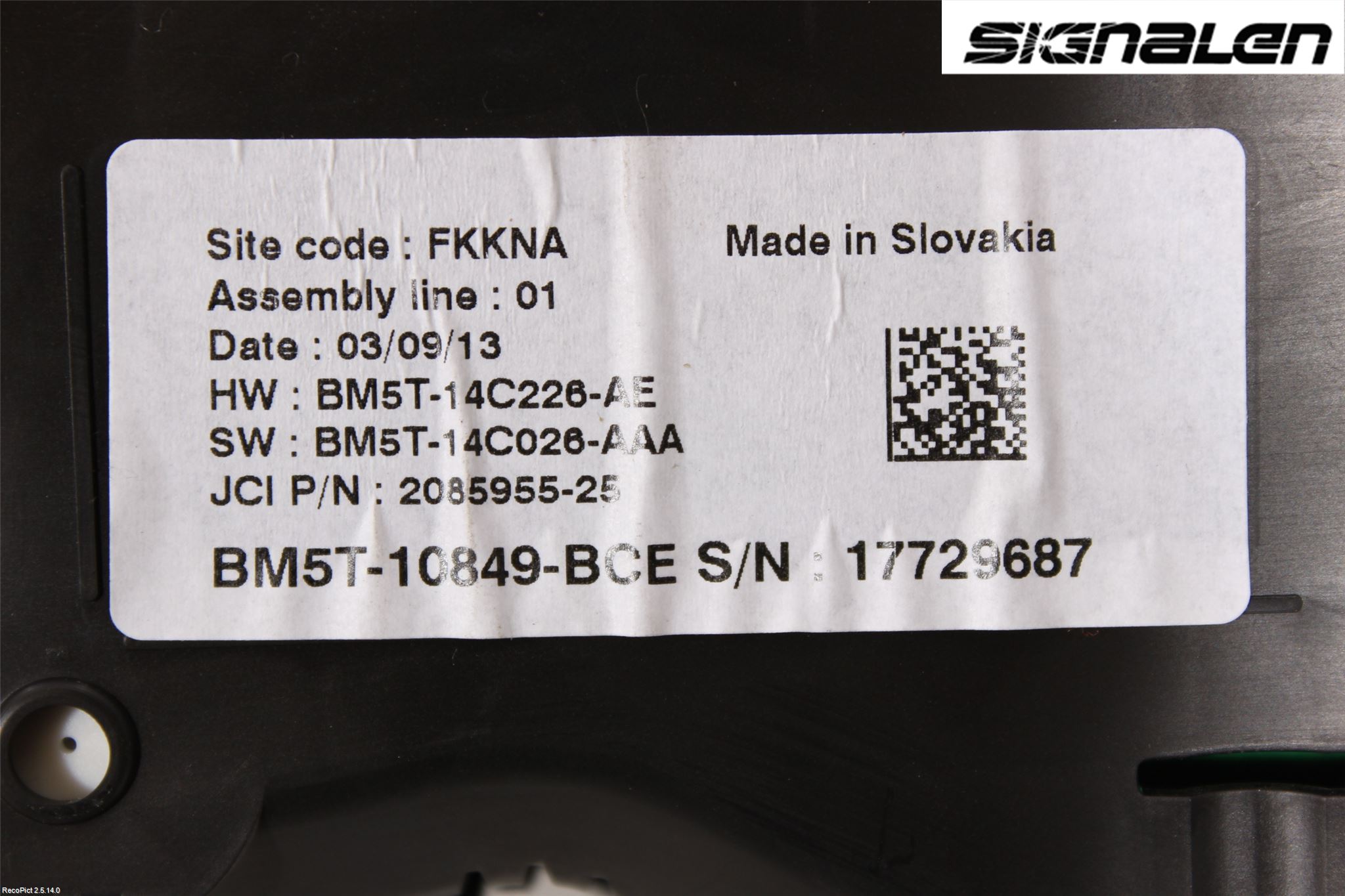 Ford FOCUS 11-14 Instr Kombinert