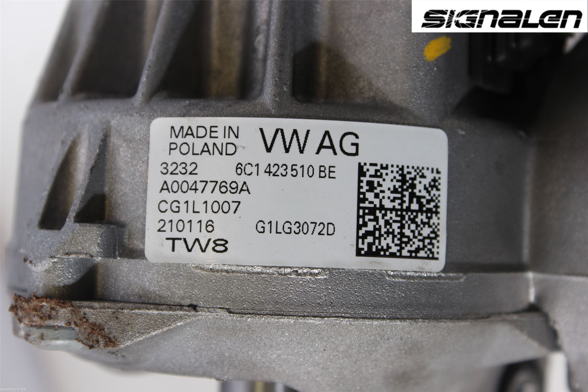 Skoda FABIA 07-14 Rattakselaggregat Innebygd Servo