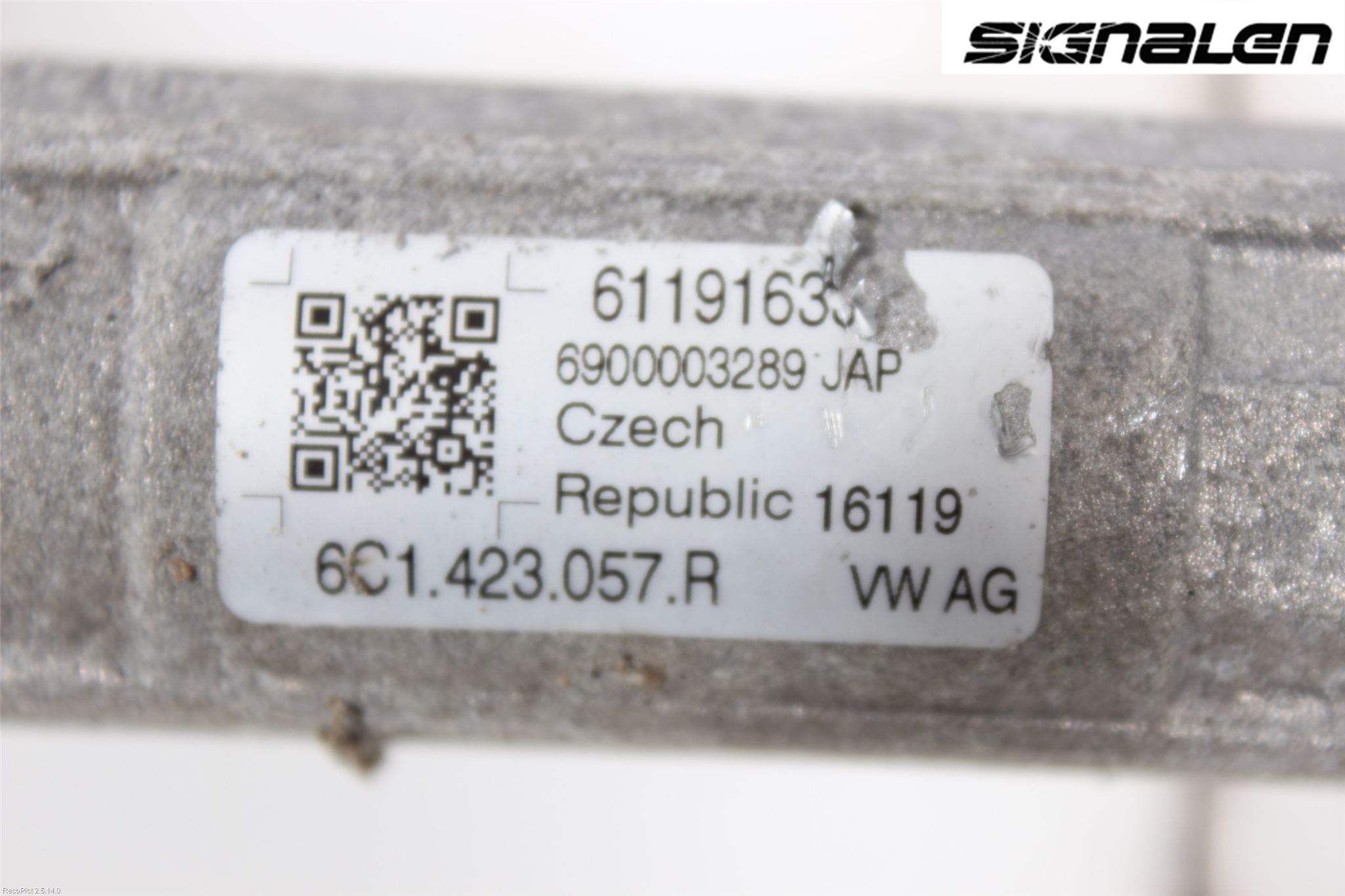 Skoda FABIA 07-14 Snekke - Tannstang