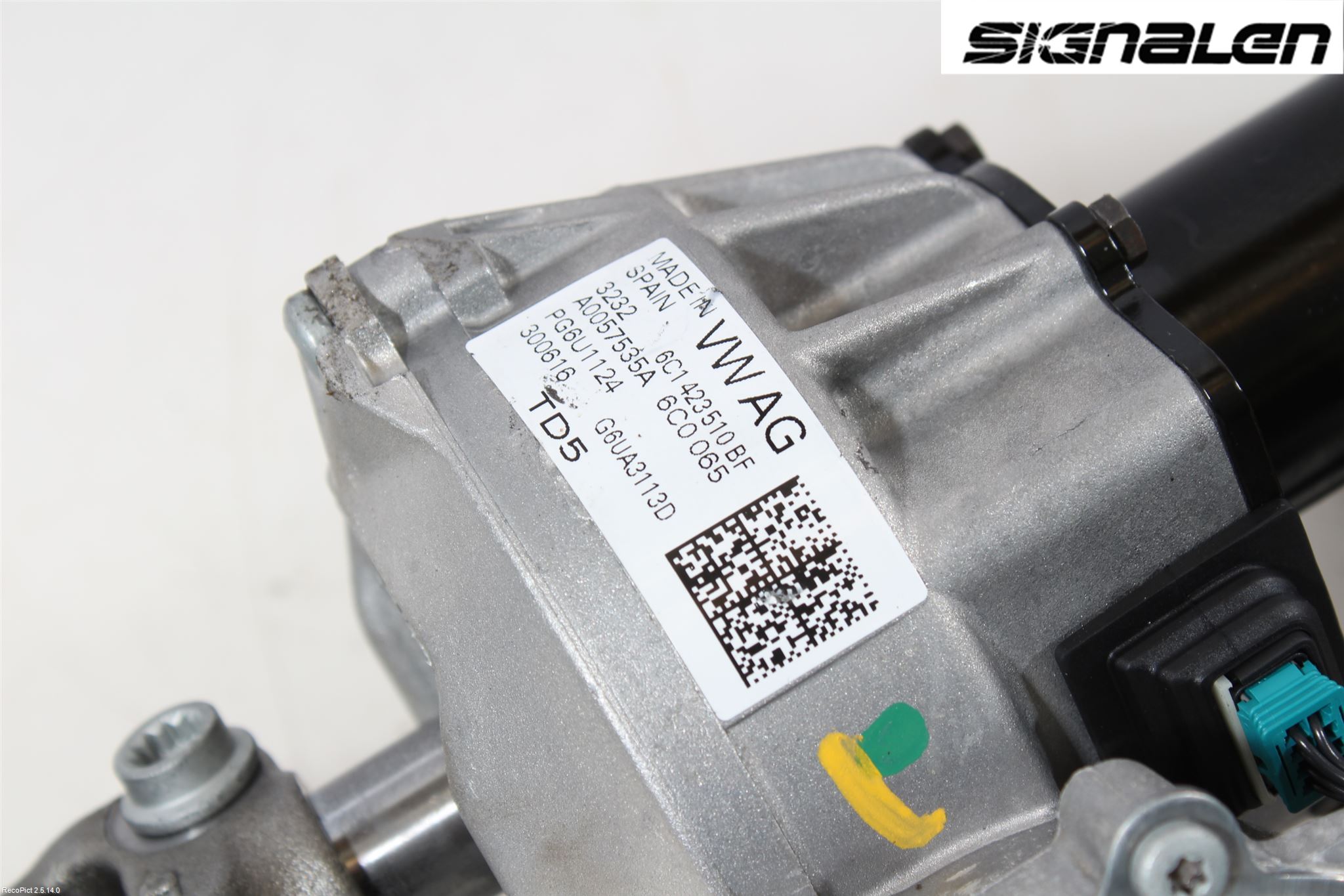Volkswagen VW POLO 10-17 Rattakselaggregat Innebygd Servo