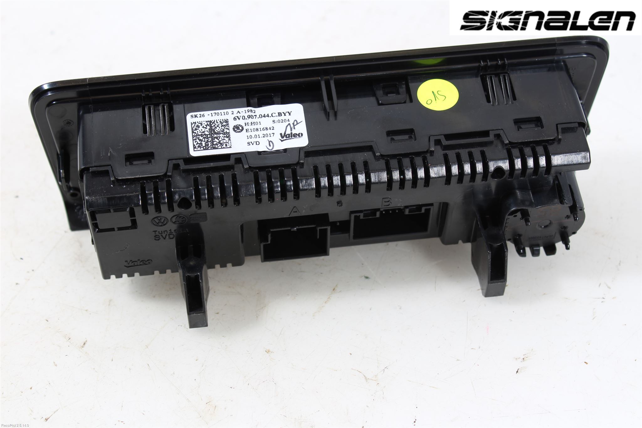 Skoda FABIA 07-14 Varme Ac Betjening-Display