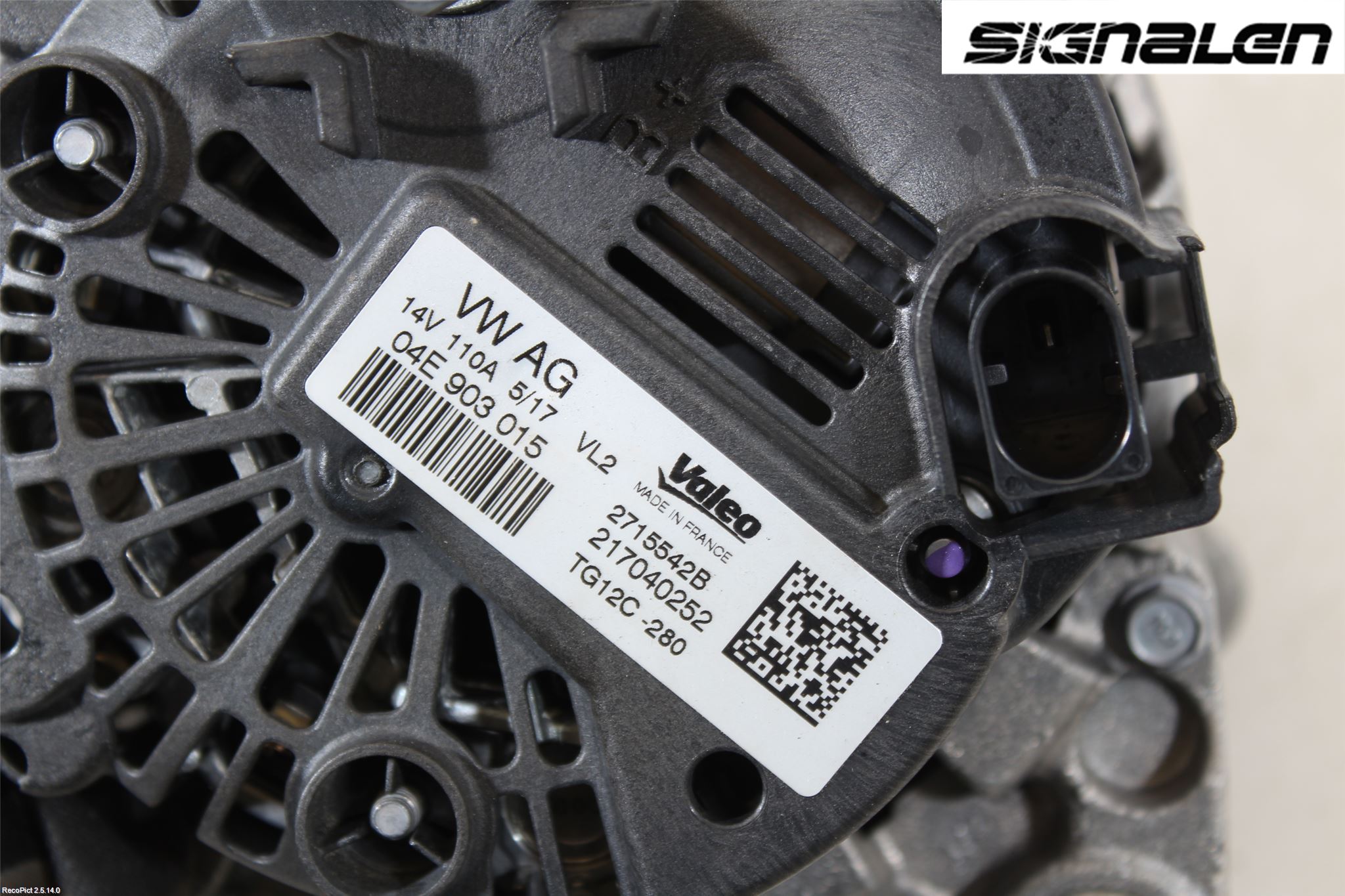 Skoda FABIA 07-14 Dynamo